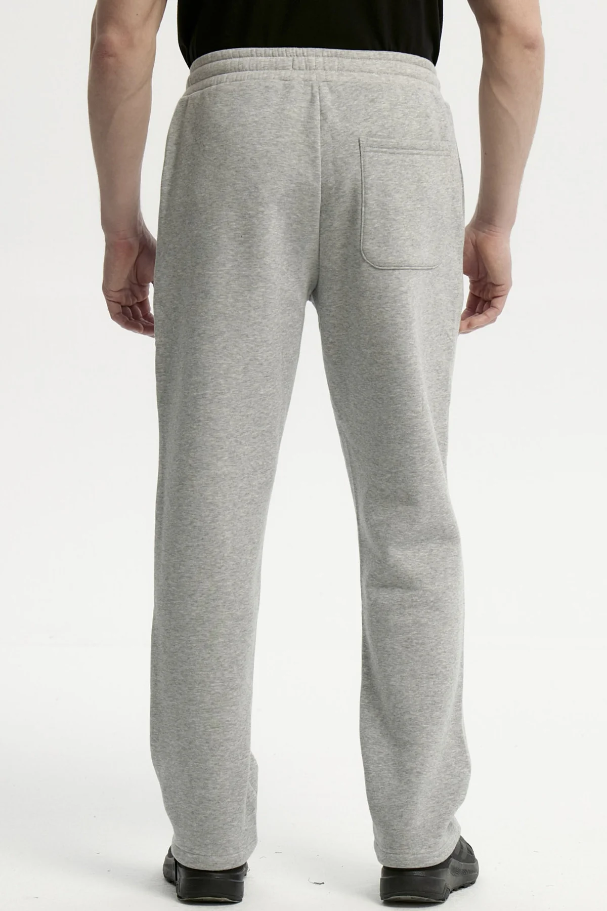 Pantalón Buzo Hombre Calce Recto Gris - Image 3