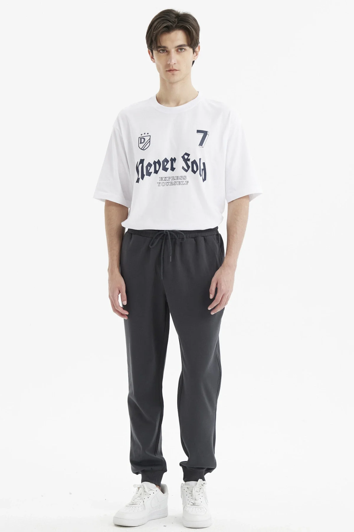 Pantalón Buzo Hombre Jogger Básico Marengo - Image 4