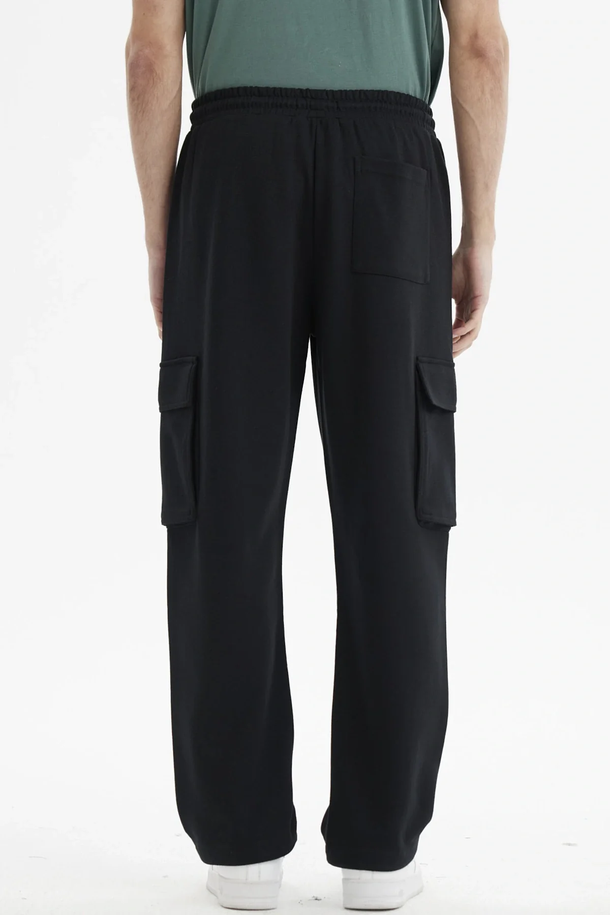 Pantalón Buzo Hombre Jogger Negro - Image 3