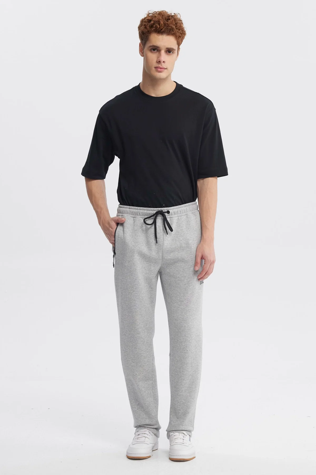 Pantalón Buzo Hombre Sport Gris - Image 4