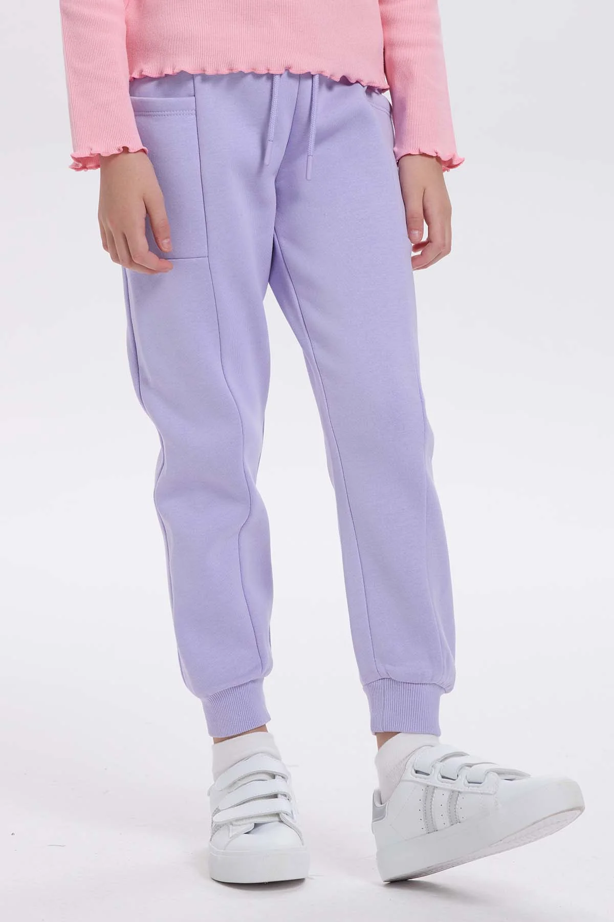 Pantalón Buzo Niña Bipack Negro - Image 8