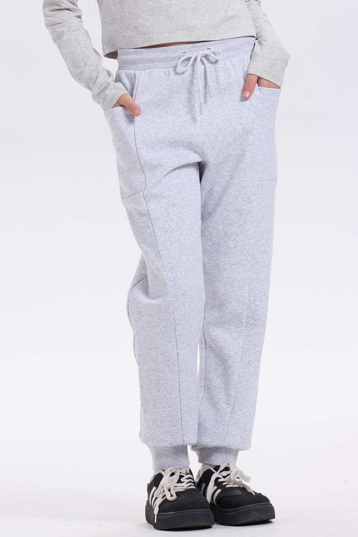 Pantalón Buzo Niña Bipack Vino - Image 2