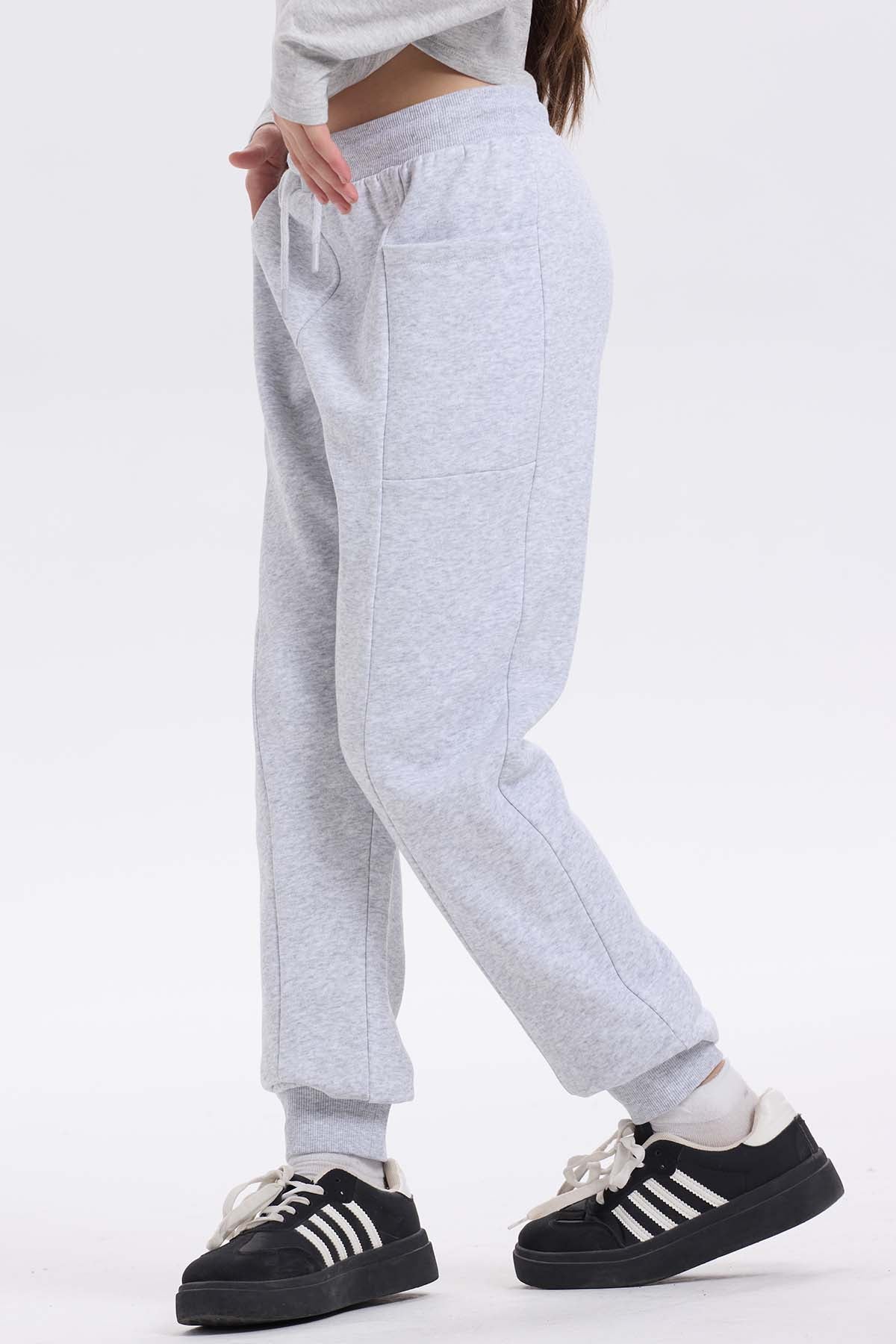 Pantalón Buzo Niña Bipack Vino - Image 4