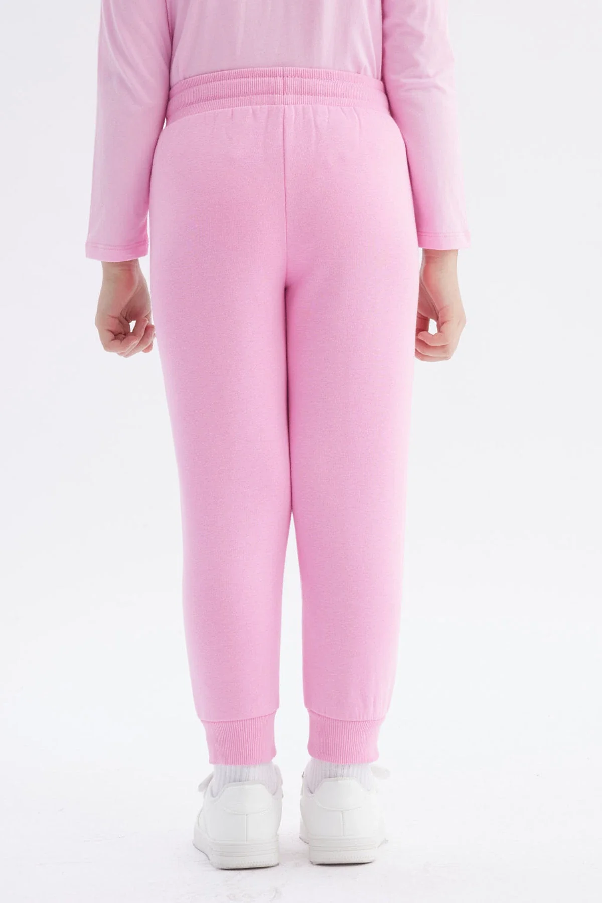 Pantalón Buzo Niña Jogger Stitch Rosado - Image 3