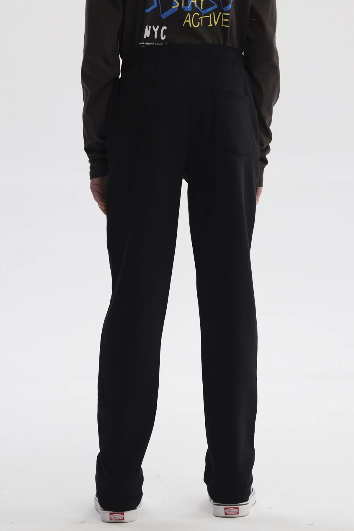 Pantalón Buzo Niño Bipack Teen Gris Melange - Image 6