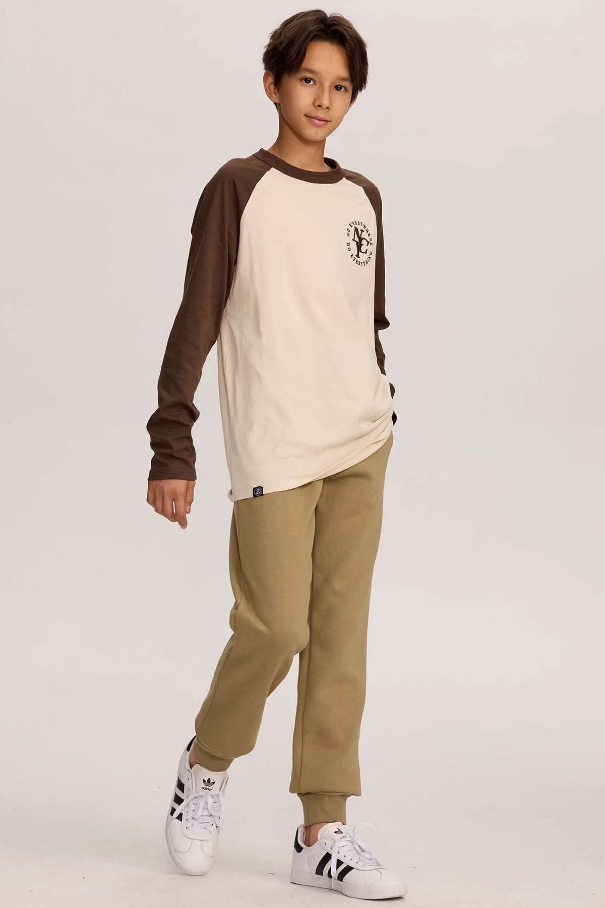 Pantalón Buzo Niño Bipack Teens  Negro - Image 5