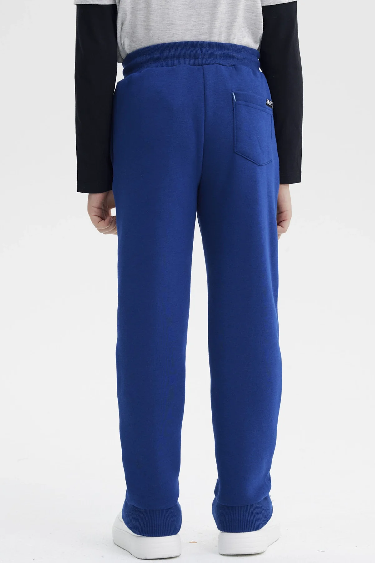 Pantalón Buzo Niño Jogger Azul - Image 3