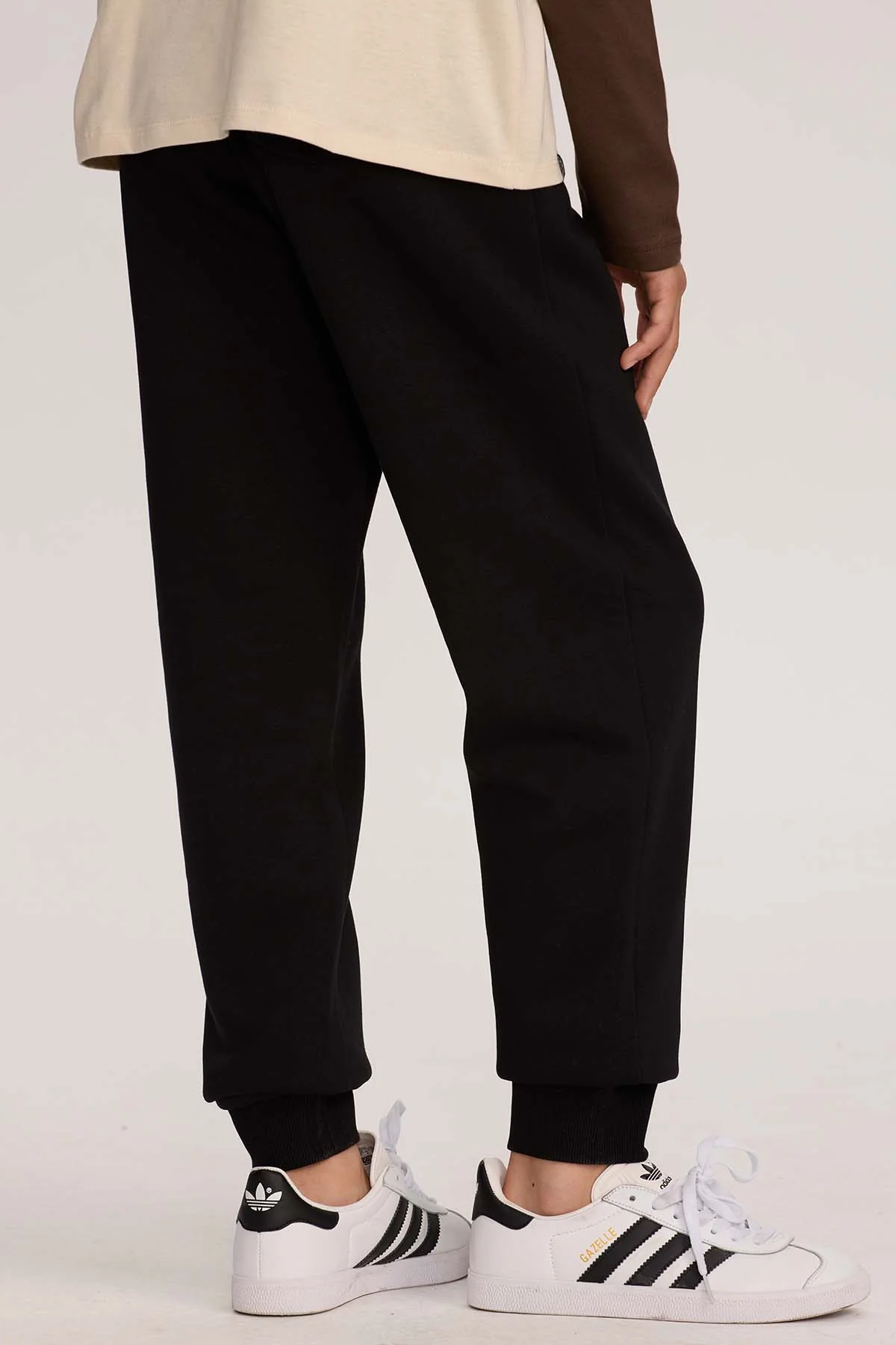 Pantalón Buzo Niño Jogger Negro - Image 3