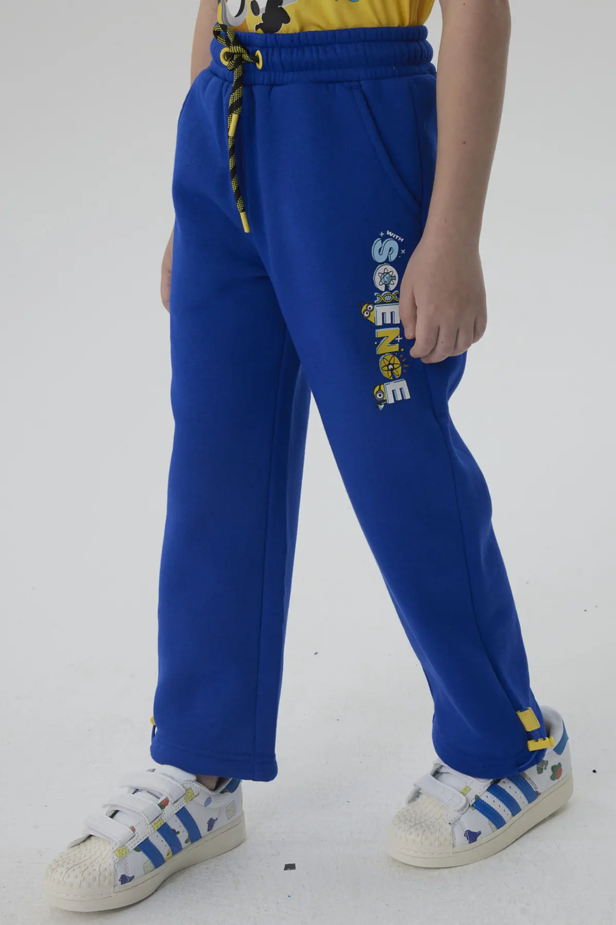 Pantalón Buzo Niño Minions Azul - Image 2