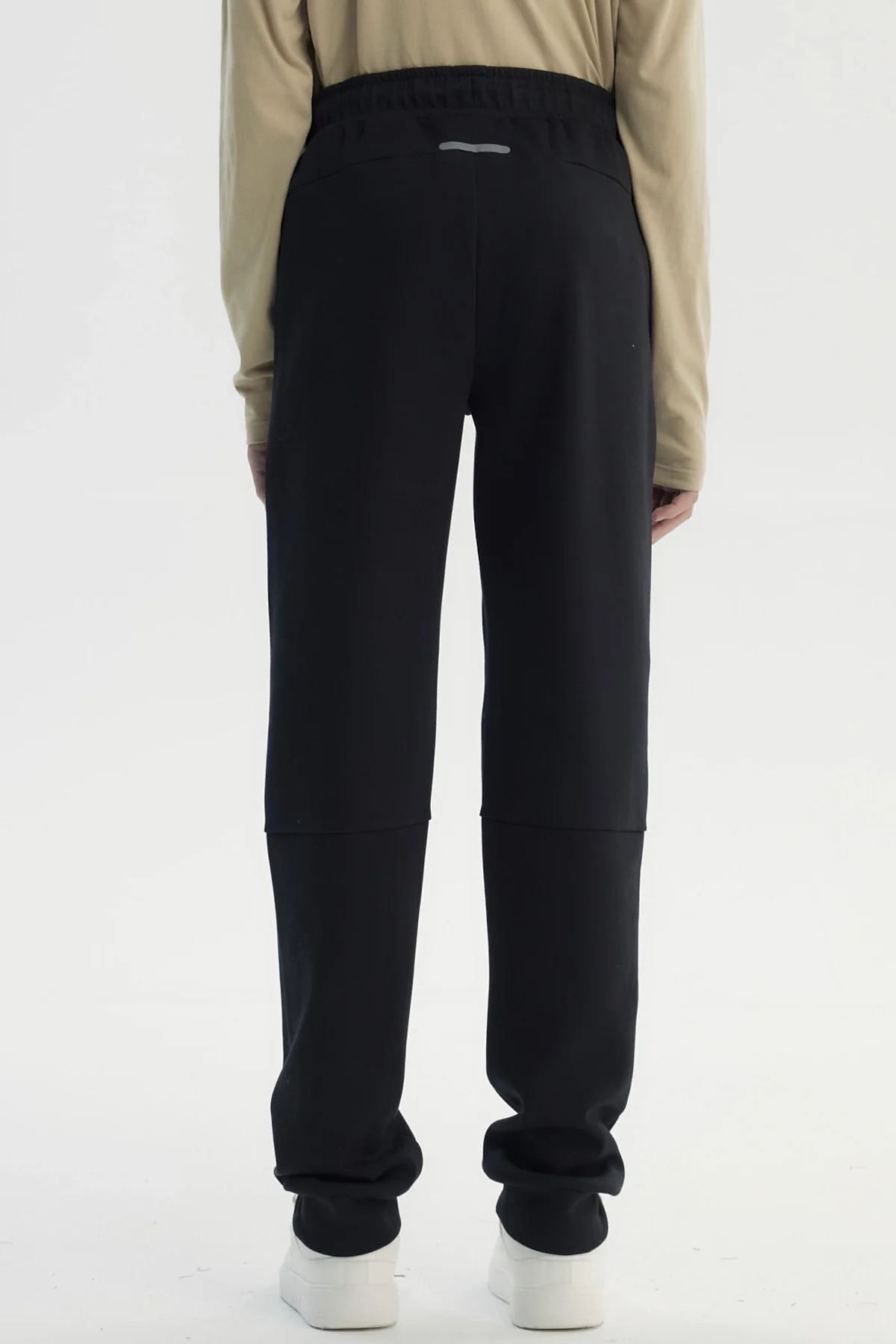 Pantalón Buzo Niño Pitillo Negro - Image 3
