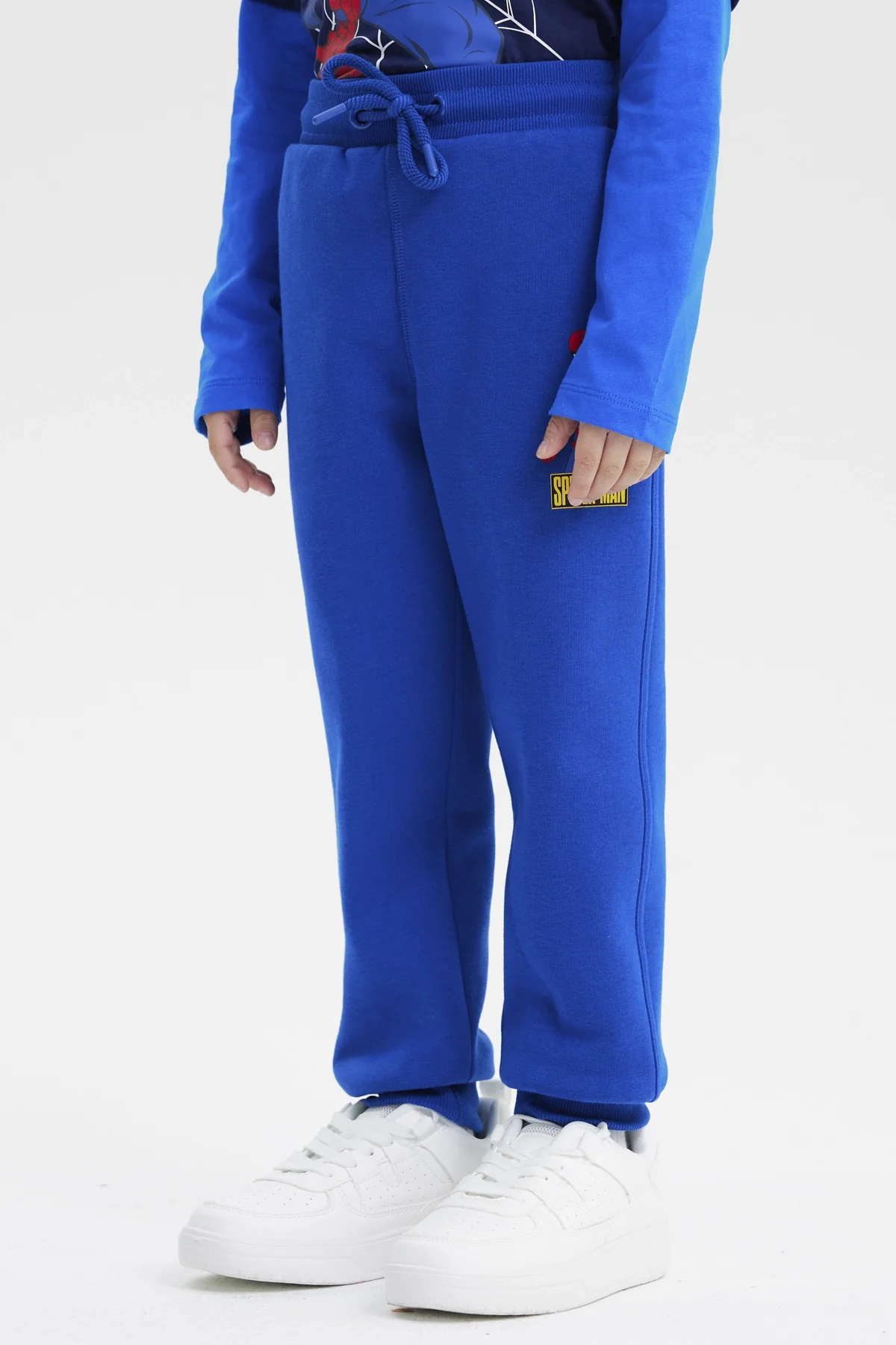 Pantalón Buzo Niño Spider Man Azul Marino - Image 2