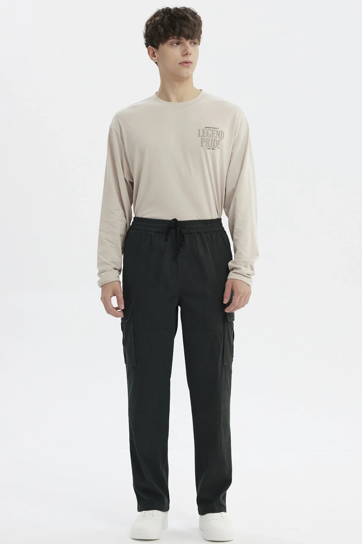 Pantalón Hombre Calce Recto Verde - Image 4