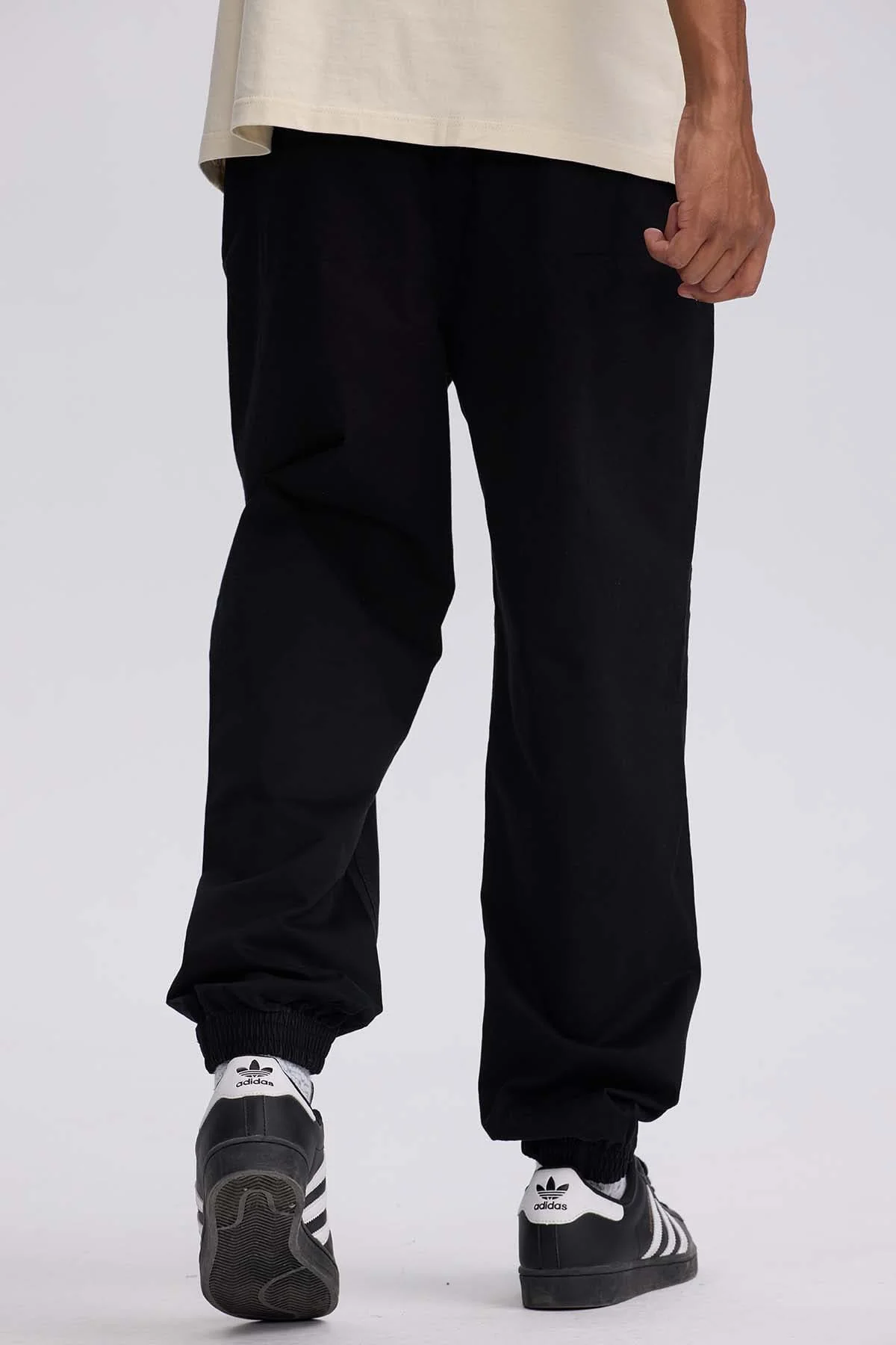 Pantalón Hombre Jogger Twill Negro - Image 3