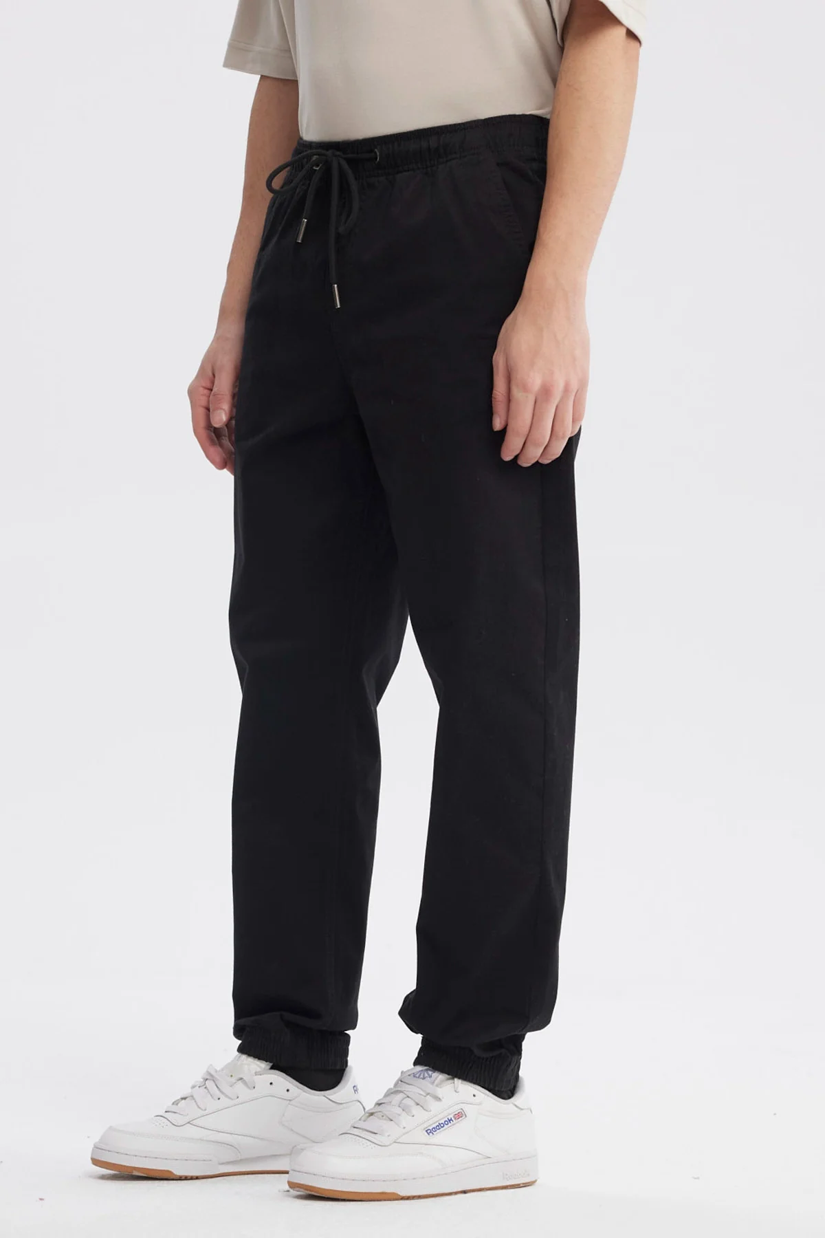 Pantalón Hombre Jogger Twill Negro - Image 2