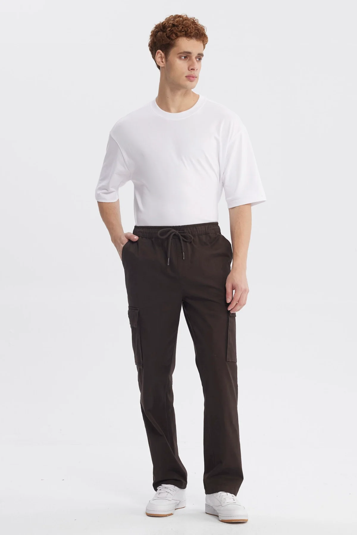 Pantalón Hombre Juvenil Calce Recto Chocolate - Image 4