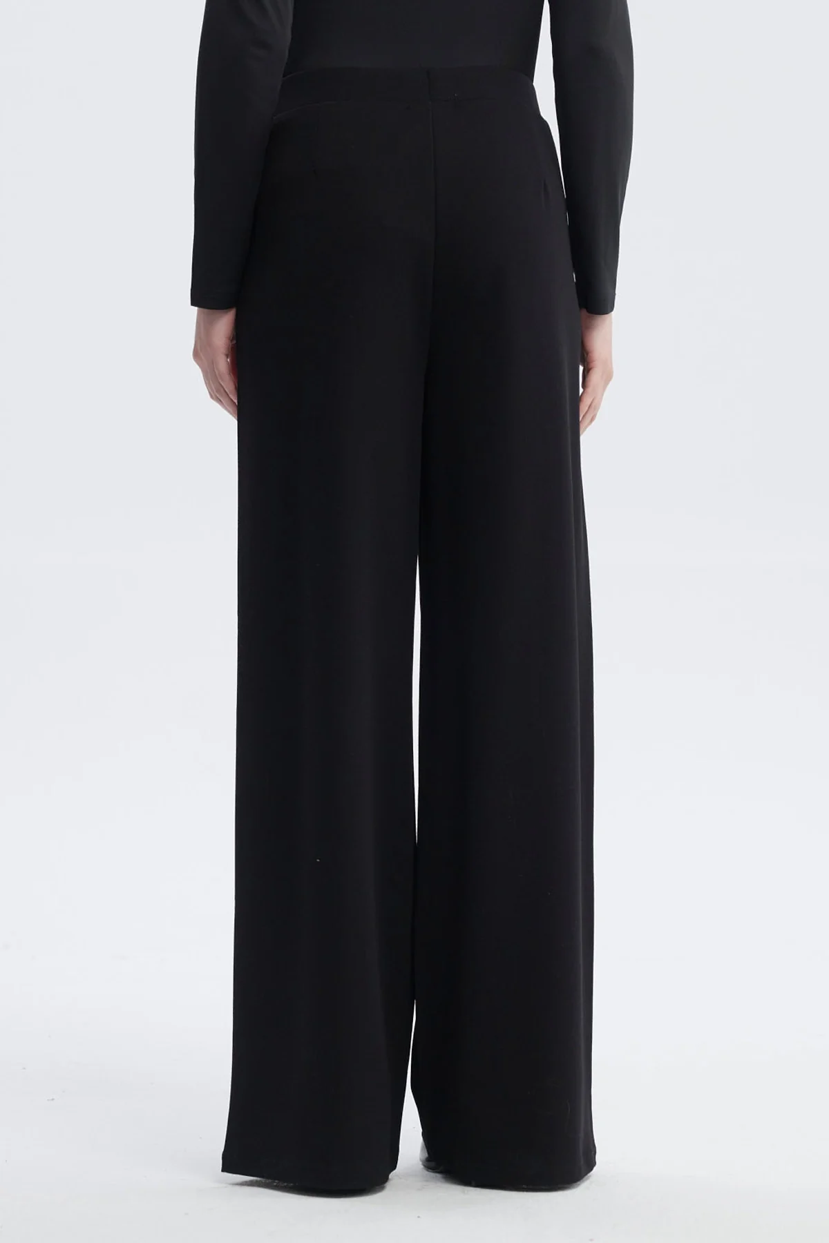 Pantalón Mujer Calce Recto Negro - Image 3