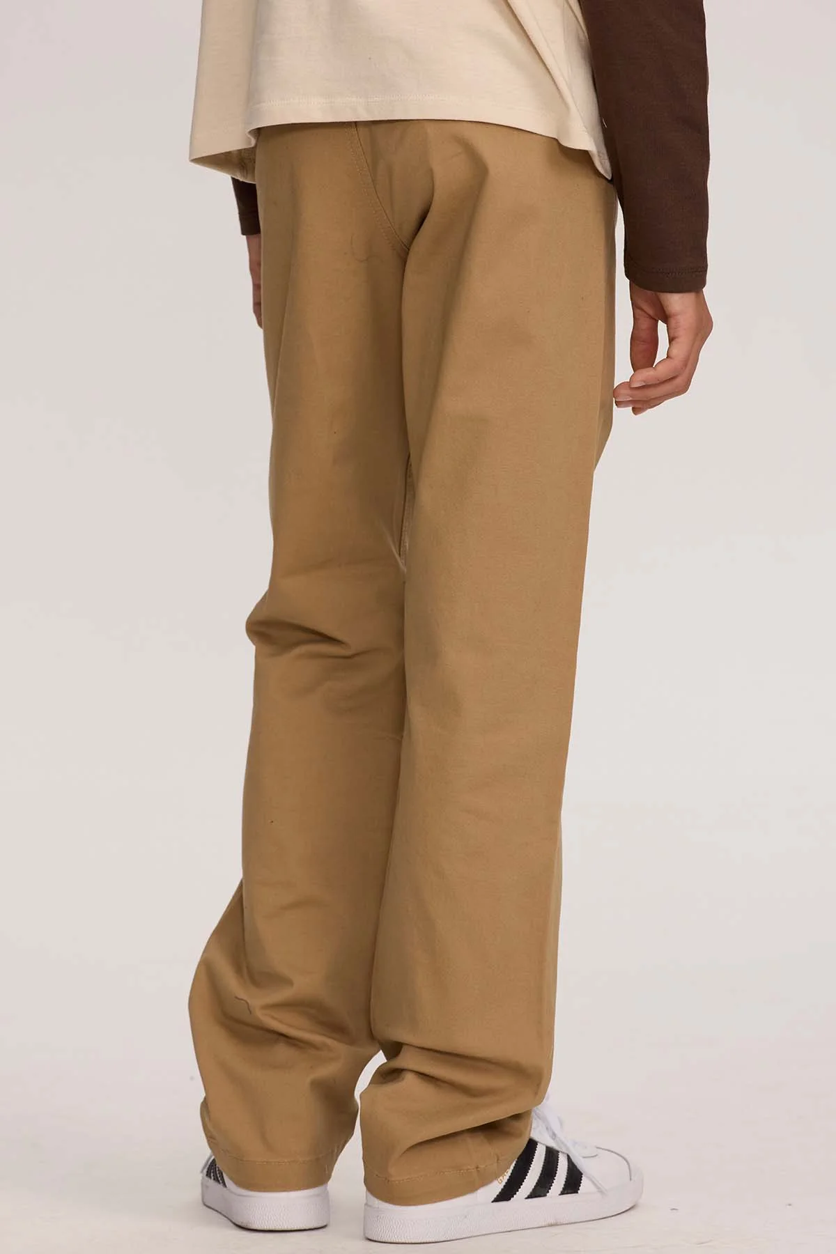 Pantalón Niño Básico Gabardina Kaki - Image 3