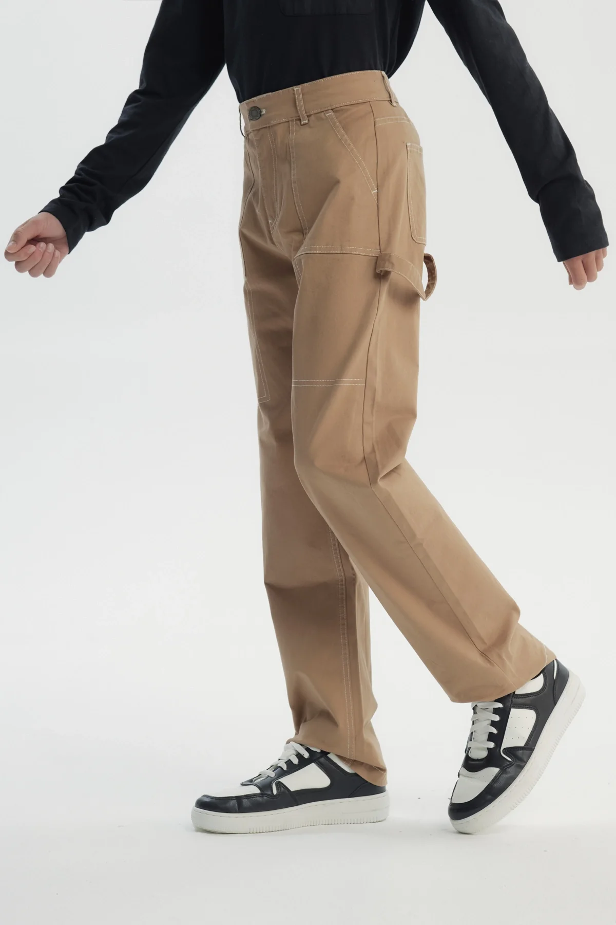 Pantalón Niño Calce Recto Kaki - Image 2