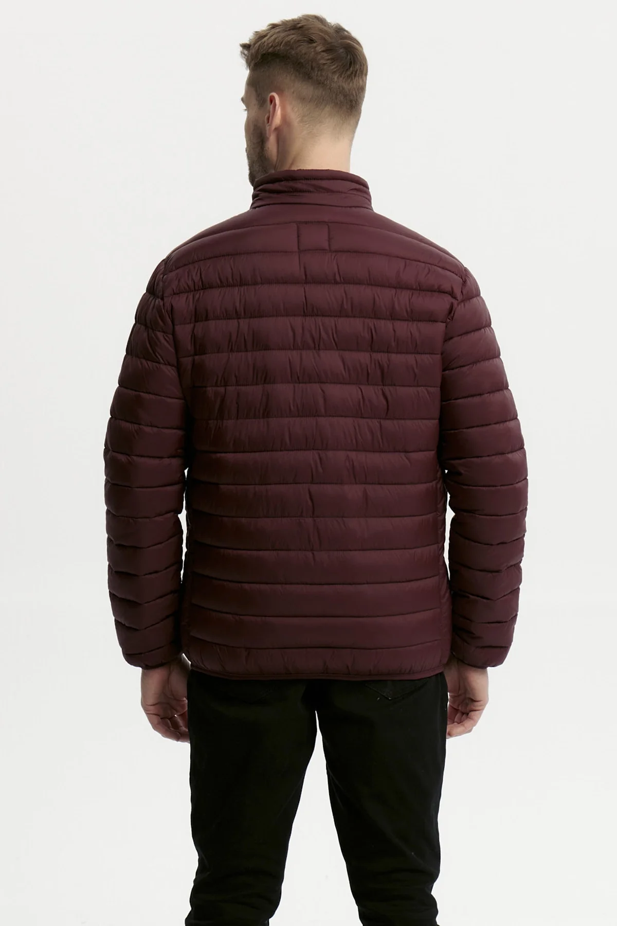 Parka Hombre Básica Burdeo - Image 3