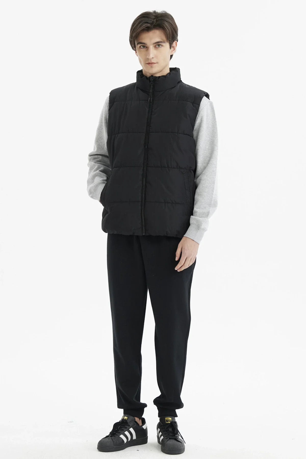 Parka Hombre Puffa Lisa Negro - Image 4
