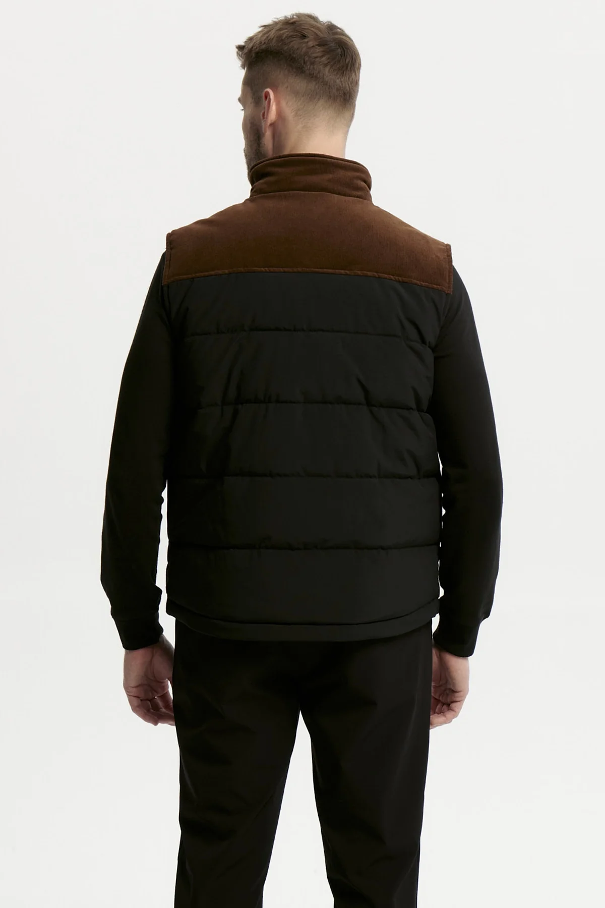 Parka Hombre Slim Negro - Image 3