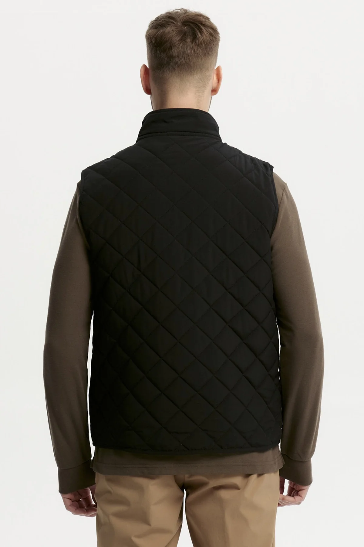 Parka Hombre Slim Negro - Image 3