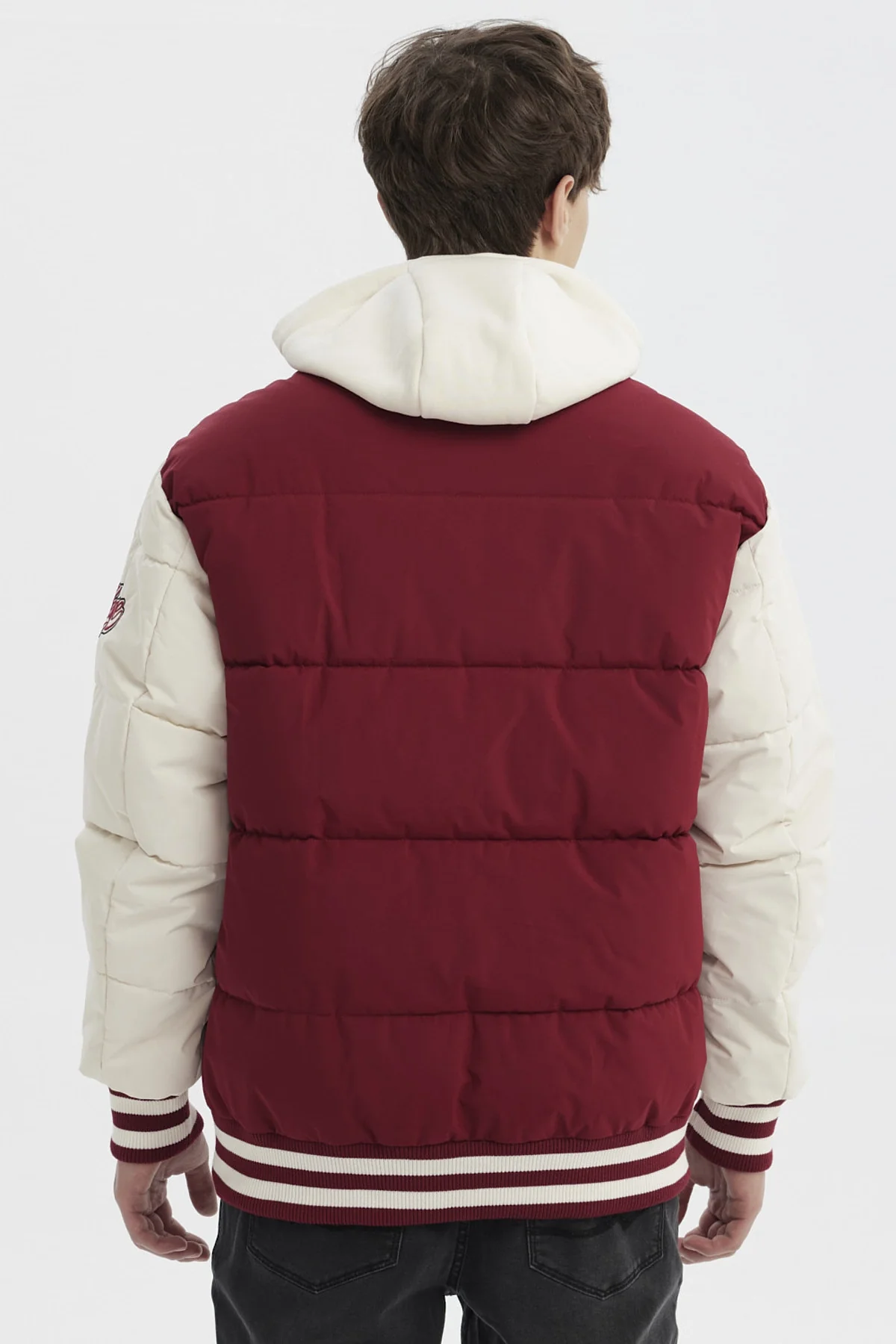 Parka Hombre Slim Ocre - Image 3