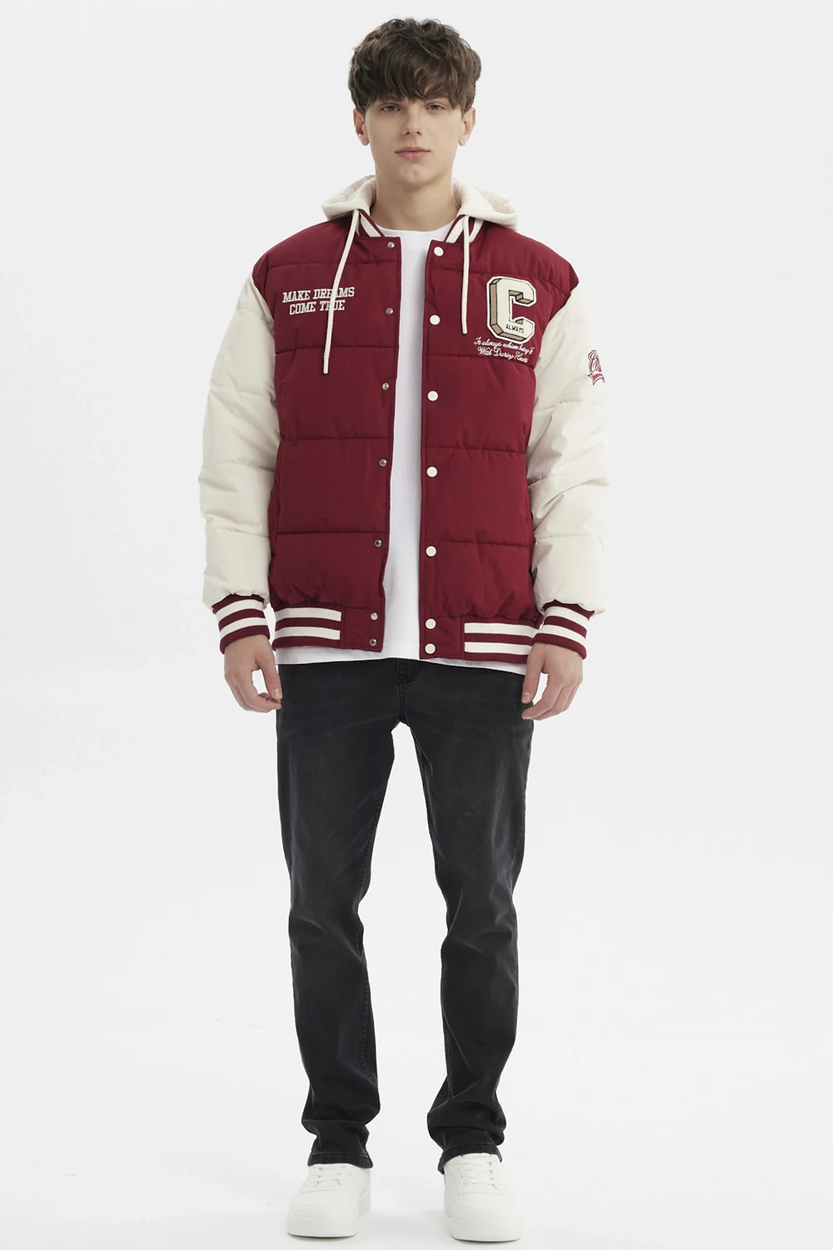 Parka Hombre Slim Ocre - Image 4