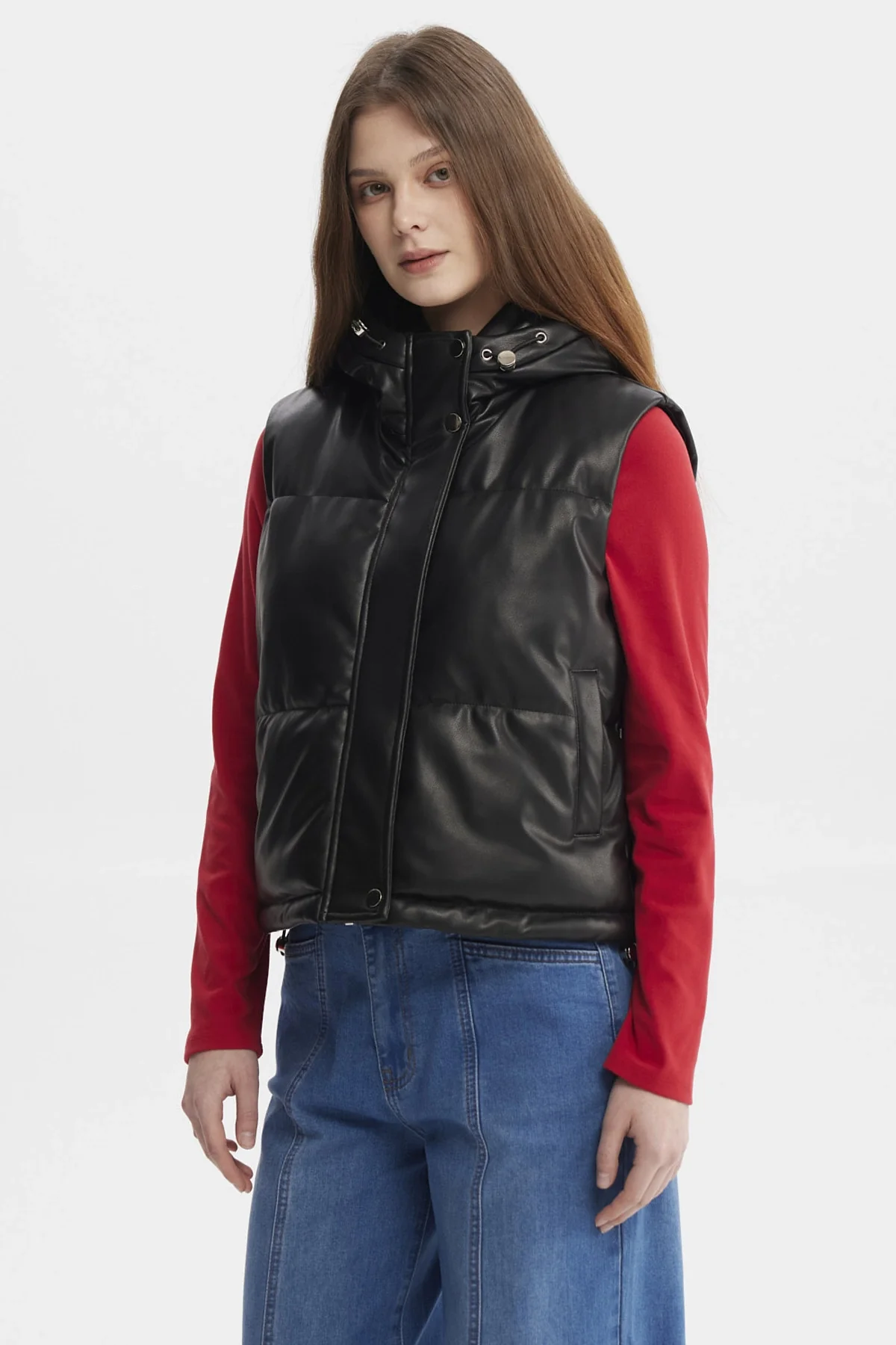 Parka Mujer Juvenil Negro - Image 2