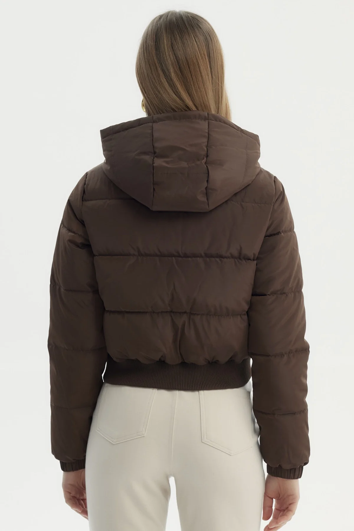 Parka Mujer Puffa Chiporro Café - Image 3