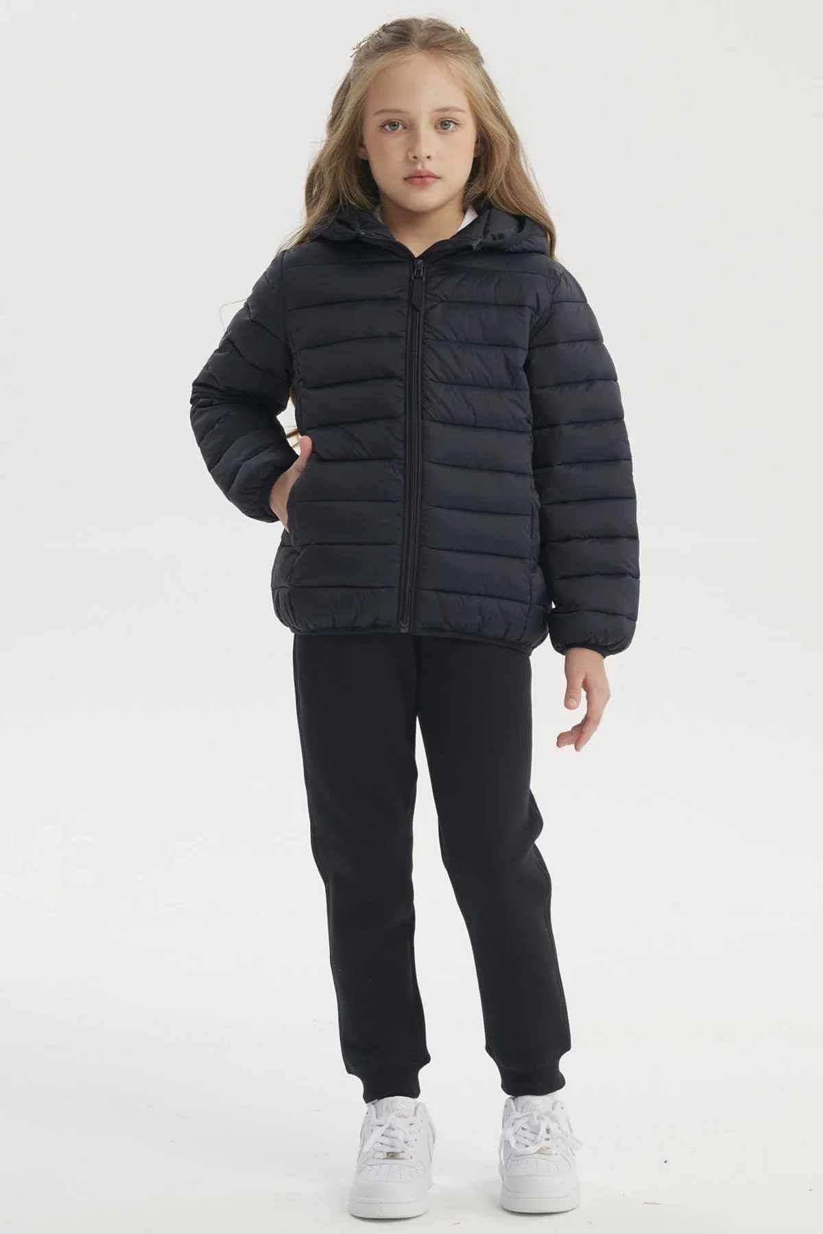 Parka Unisex Azul Marino - Image 4