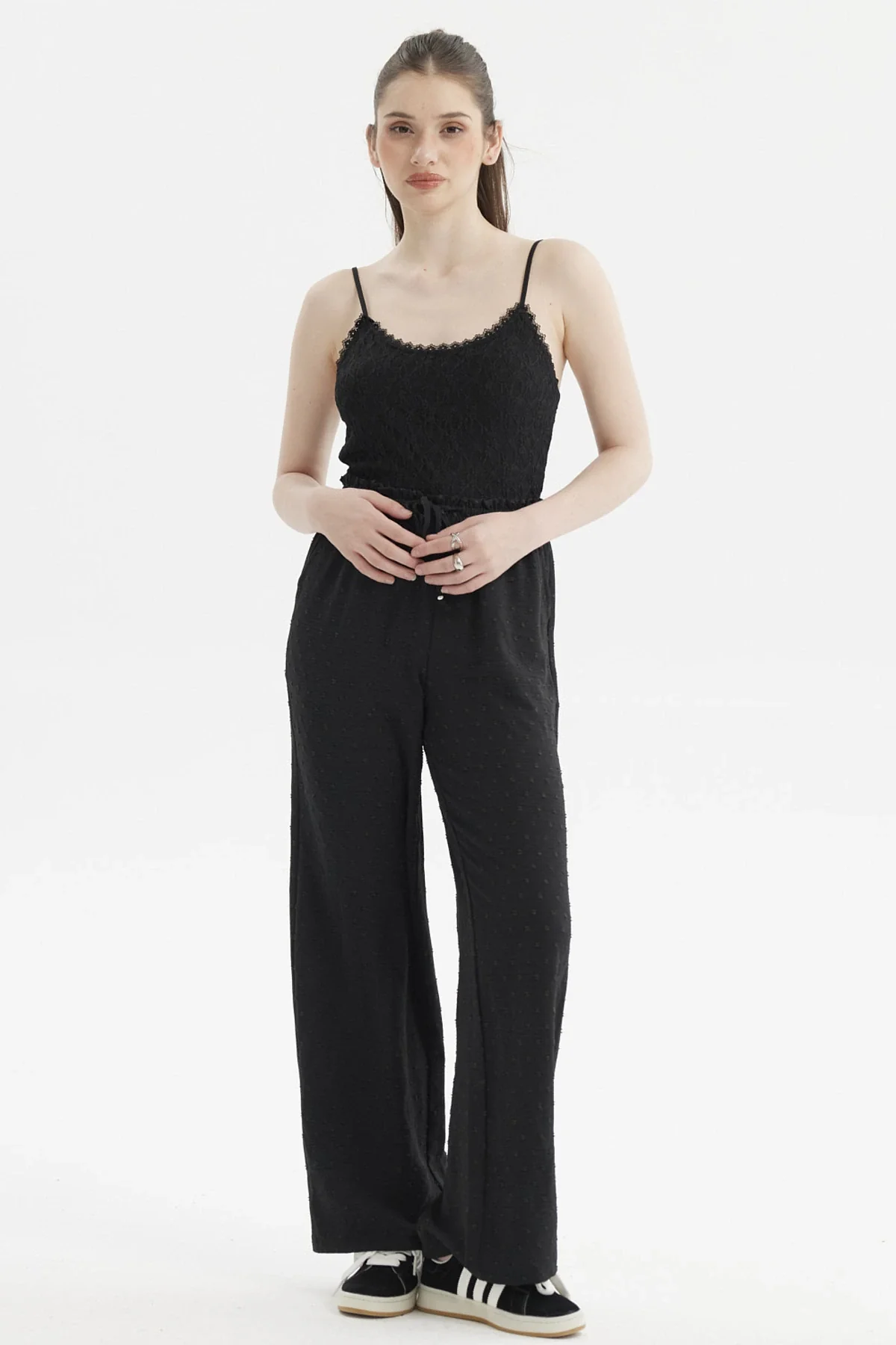 Peto Mujer Encaje Negro - Image 4