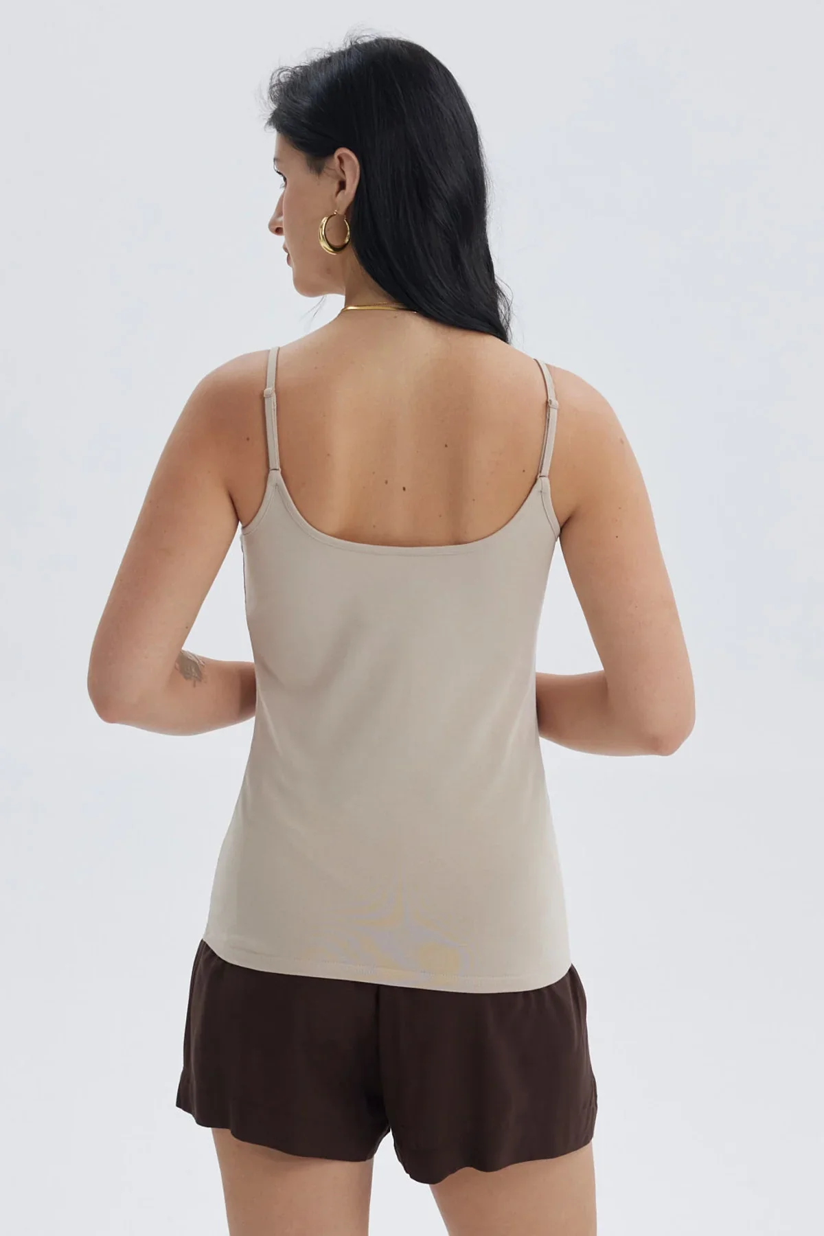 Peto Mujer Pabilo Algodón Camel - Image 3