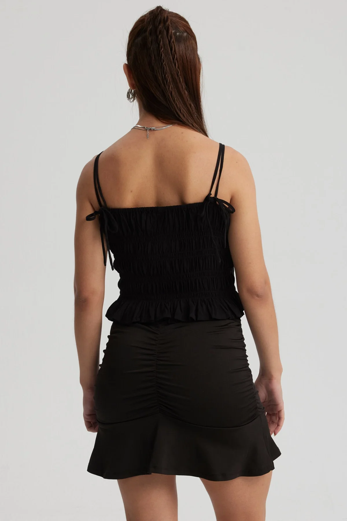 Peto Mujer Pabilo Panal Negro - Image 3