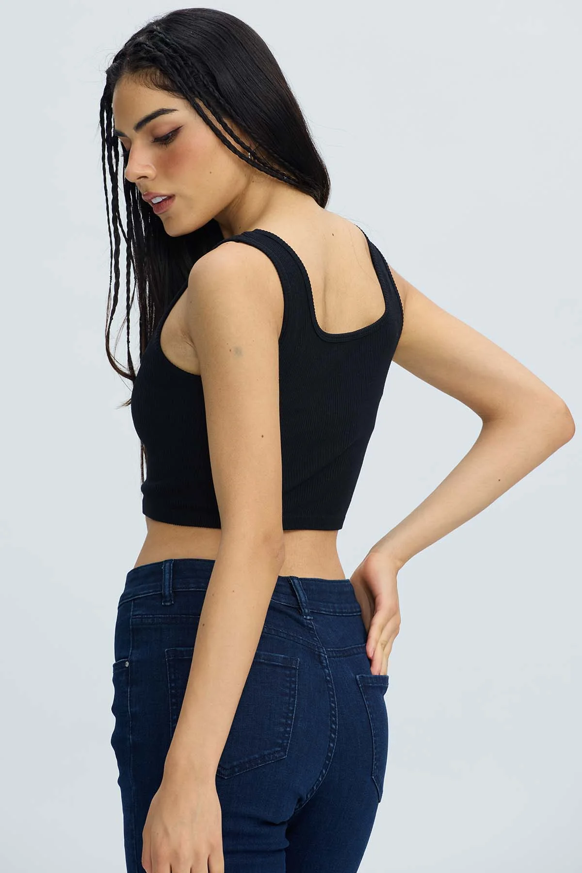 Peto Mujer Seamless Negro - Image 3
