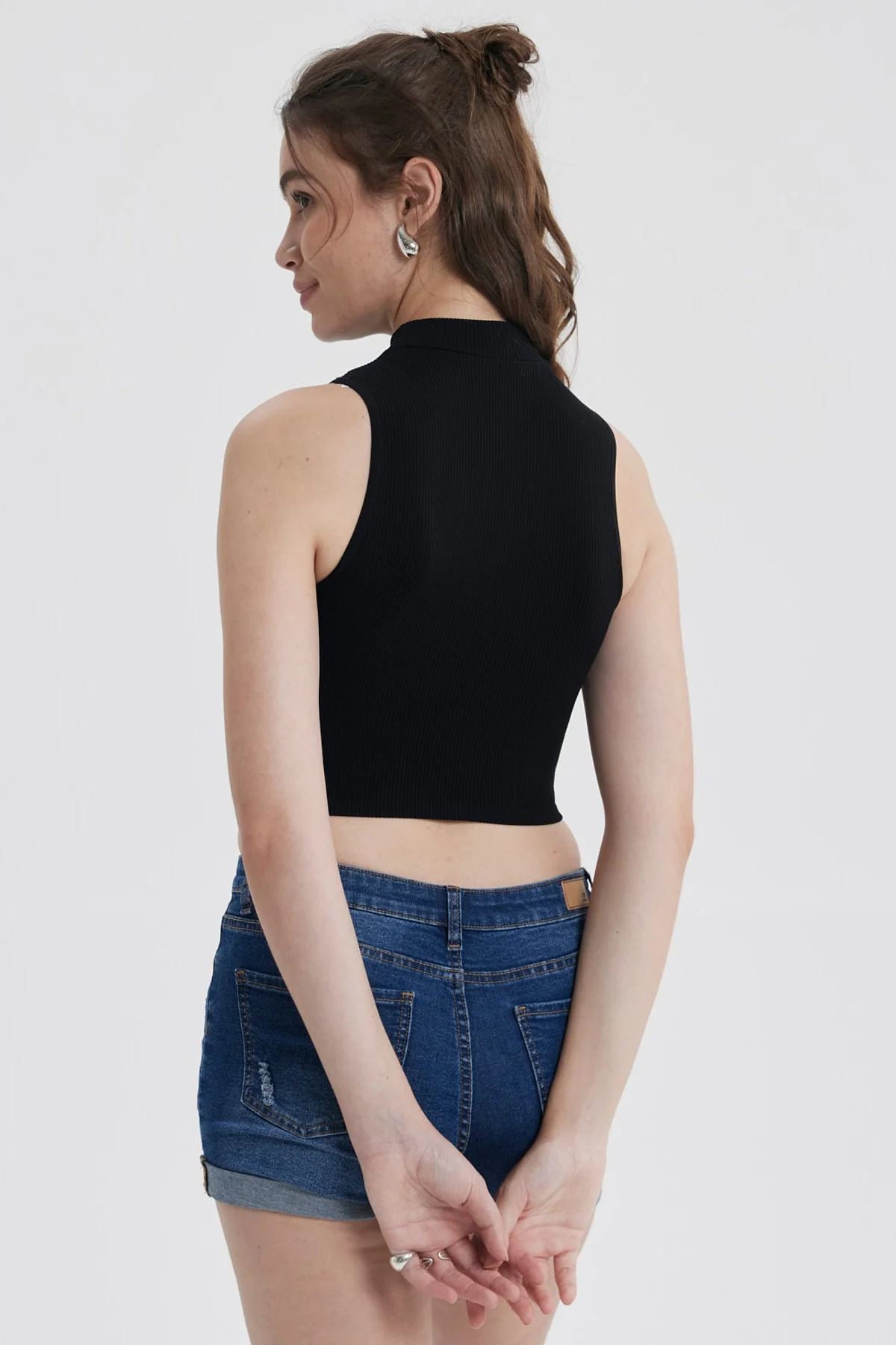 Peto Mujer Sin Costura Negro - Image 3