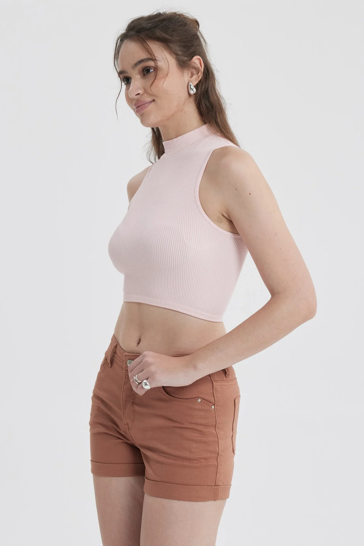 Peto Mujer Sin Costura Rosa - Image 2