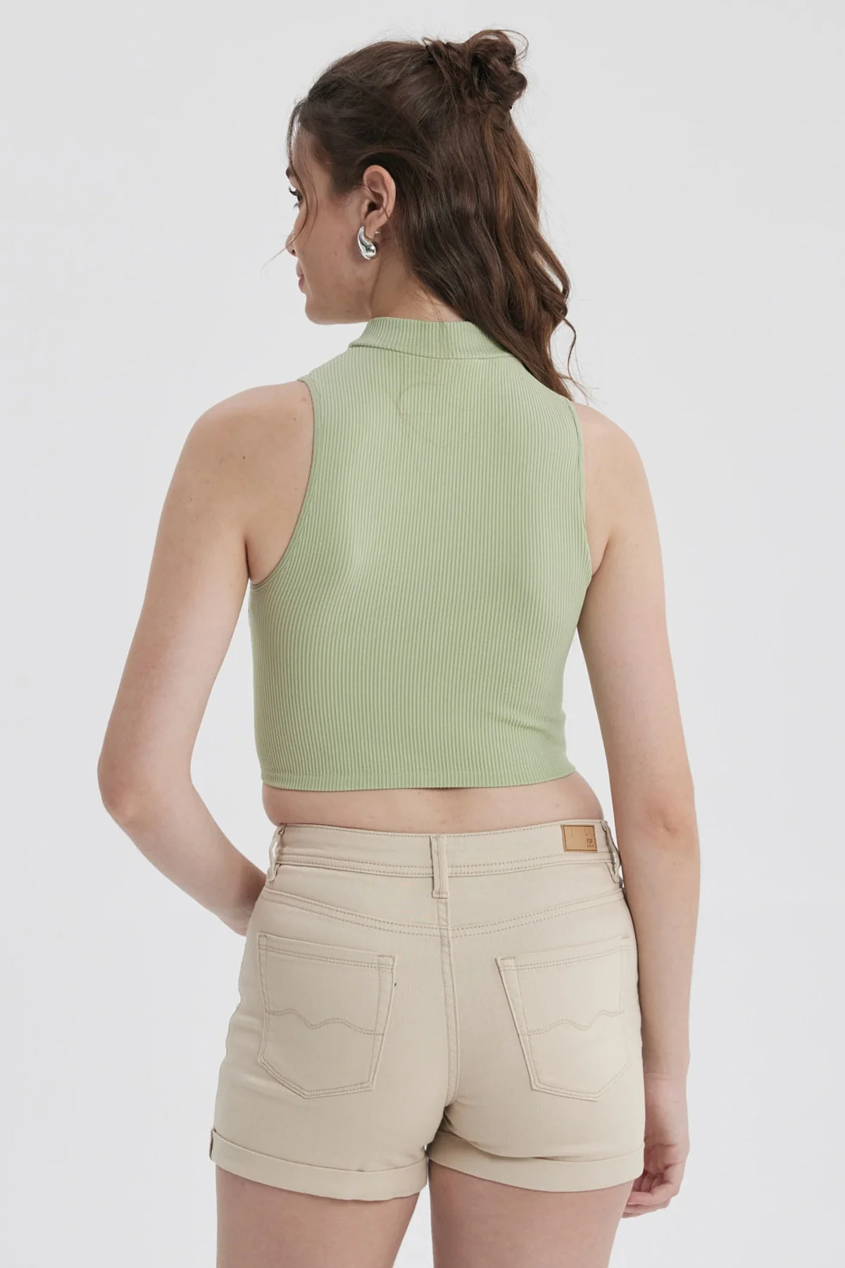 Peto Mujer Sin Costura Verde - Image 2