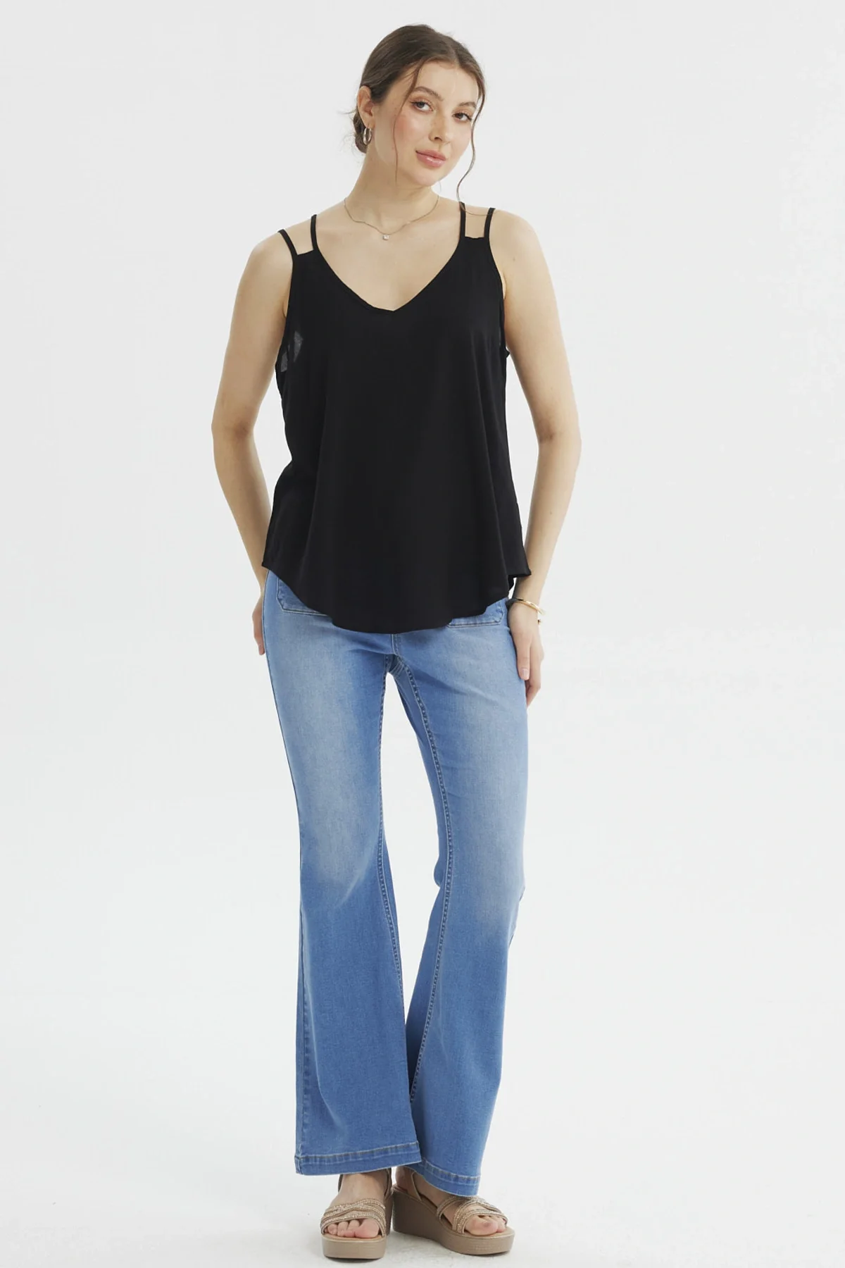 Peto Mujer Slim Negro - Image 4