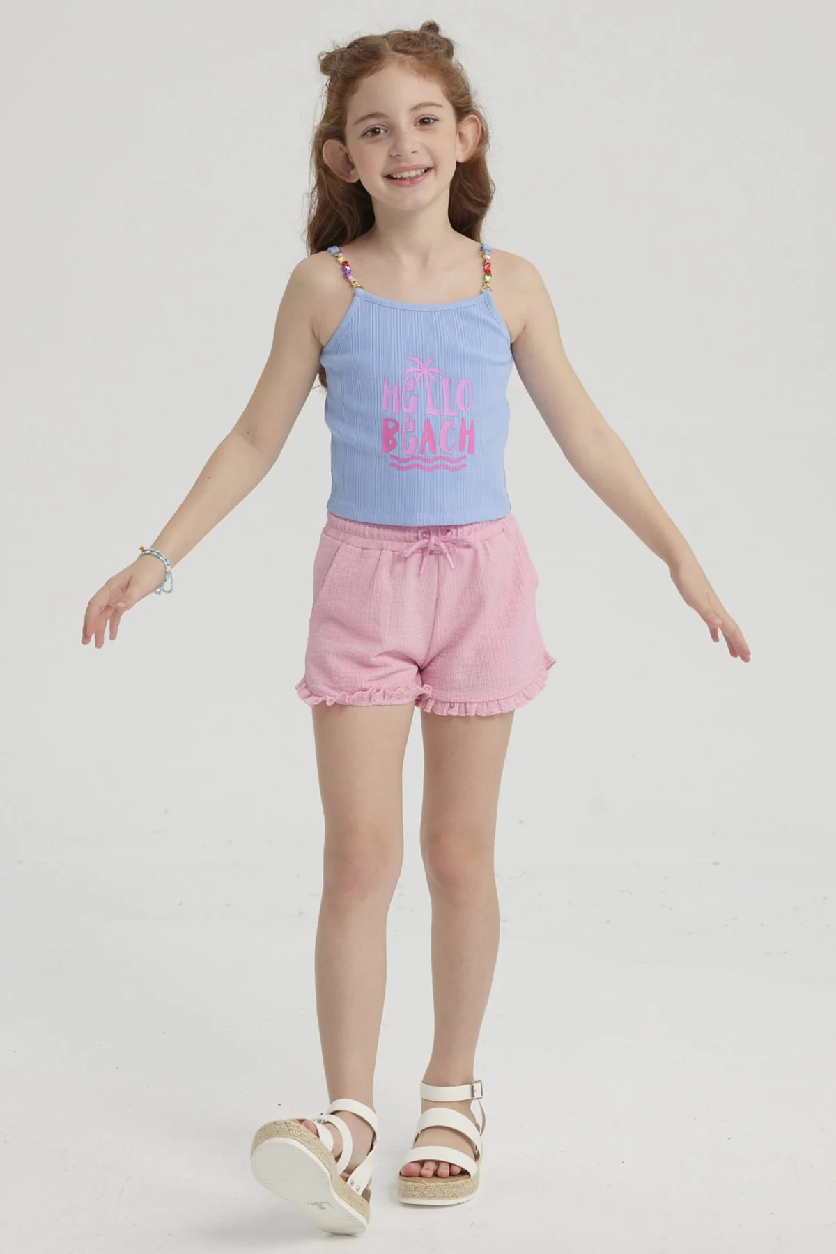 Peto Niña Rib Mostacilla Pabilo Celeste - Image 4