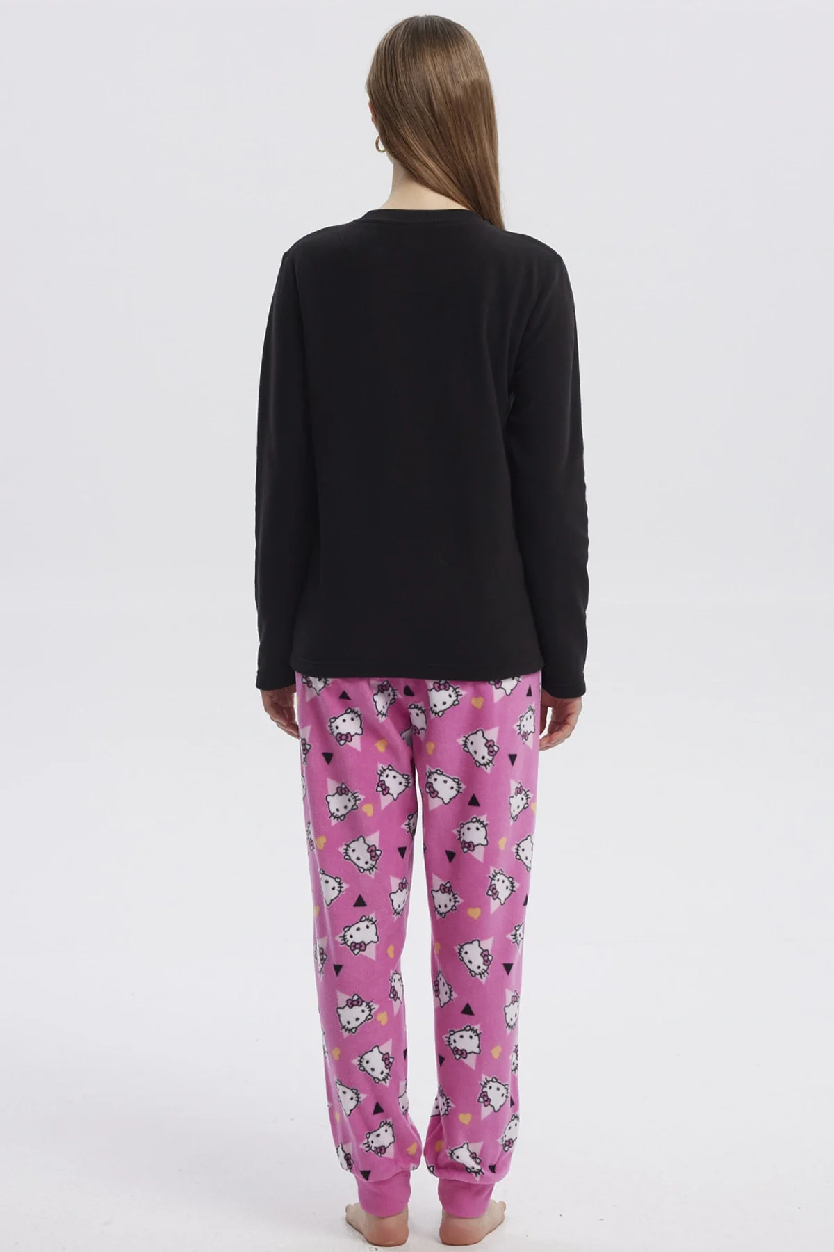Pijama Mujer Hello Kitty Negro - Image 3