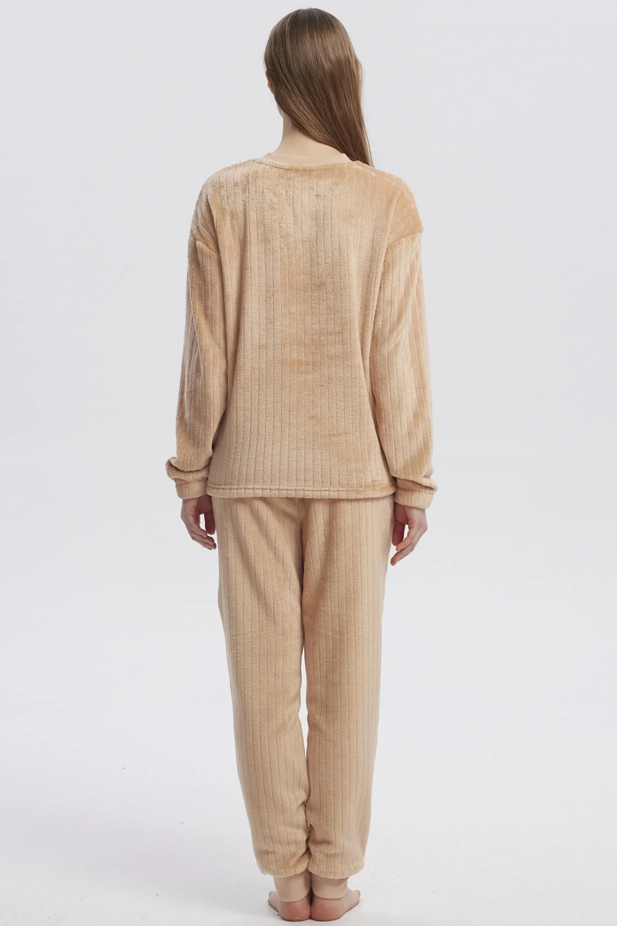 Pijama Mujer Juvenil Beige - Image 3