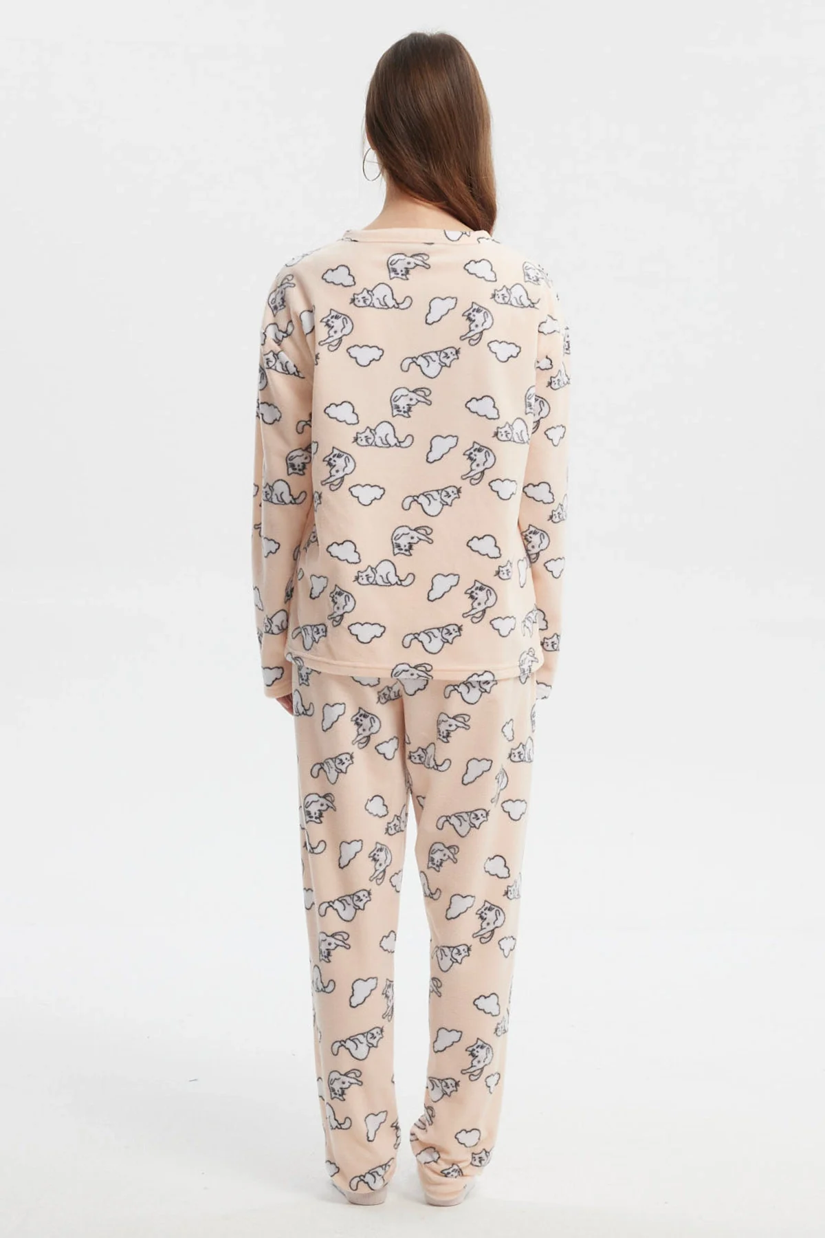 Pijama Mujer Juvenil Beige - Image 3