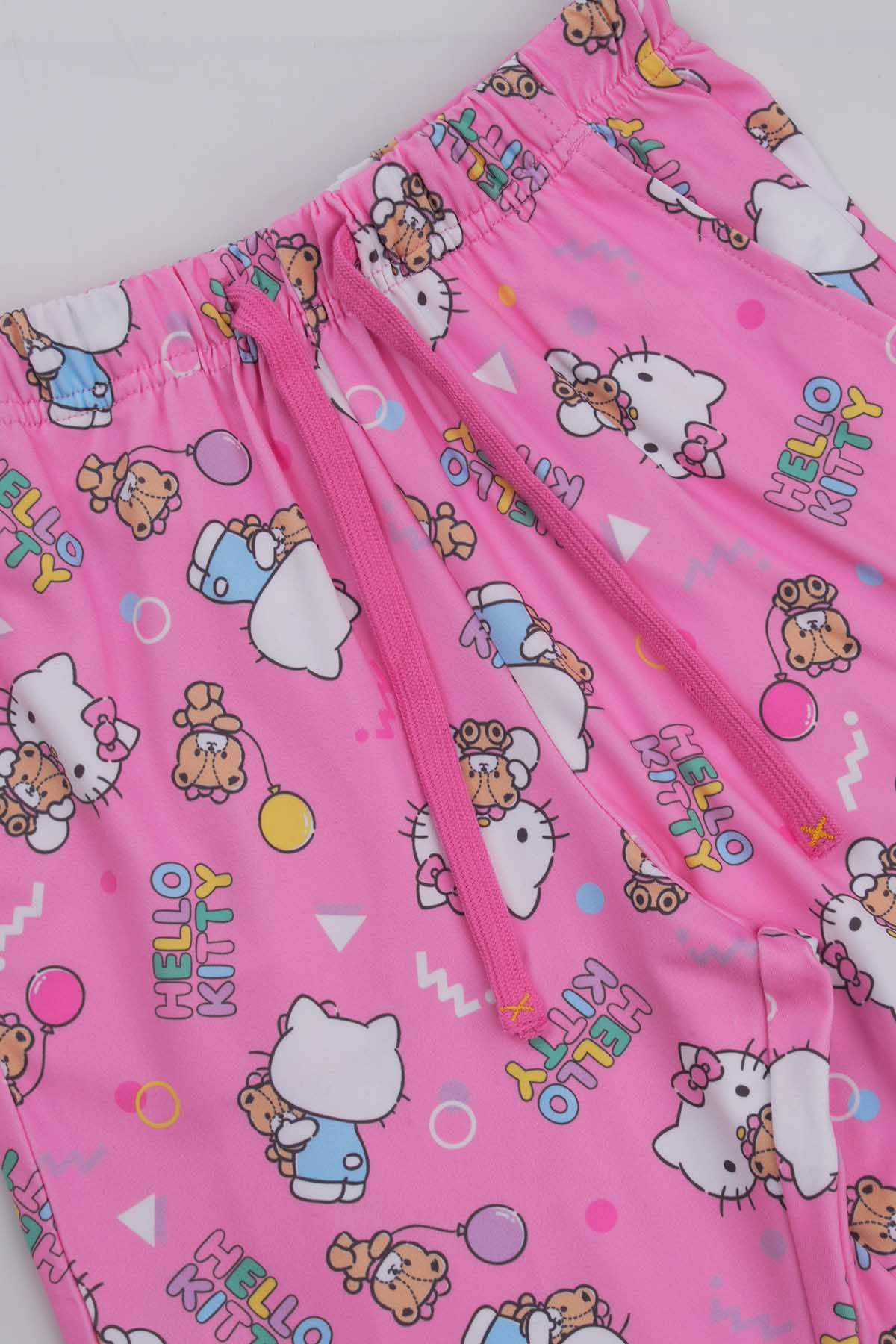Pijama Niña Hello Kitty Rosado - Image 4