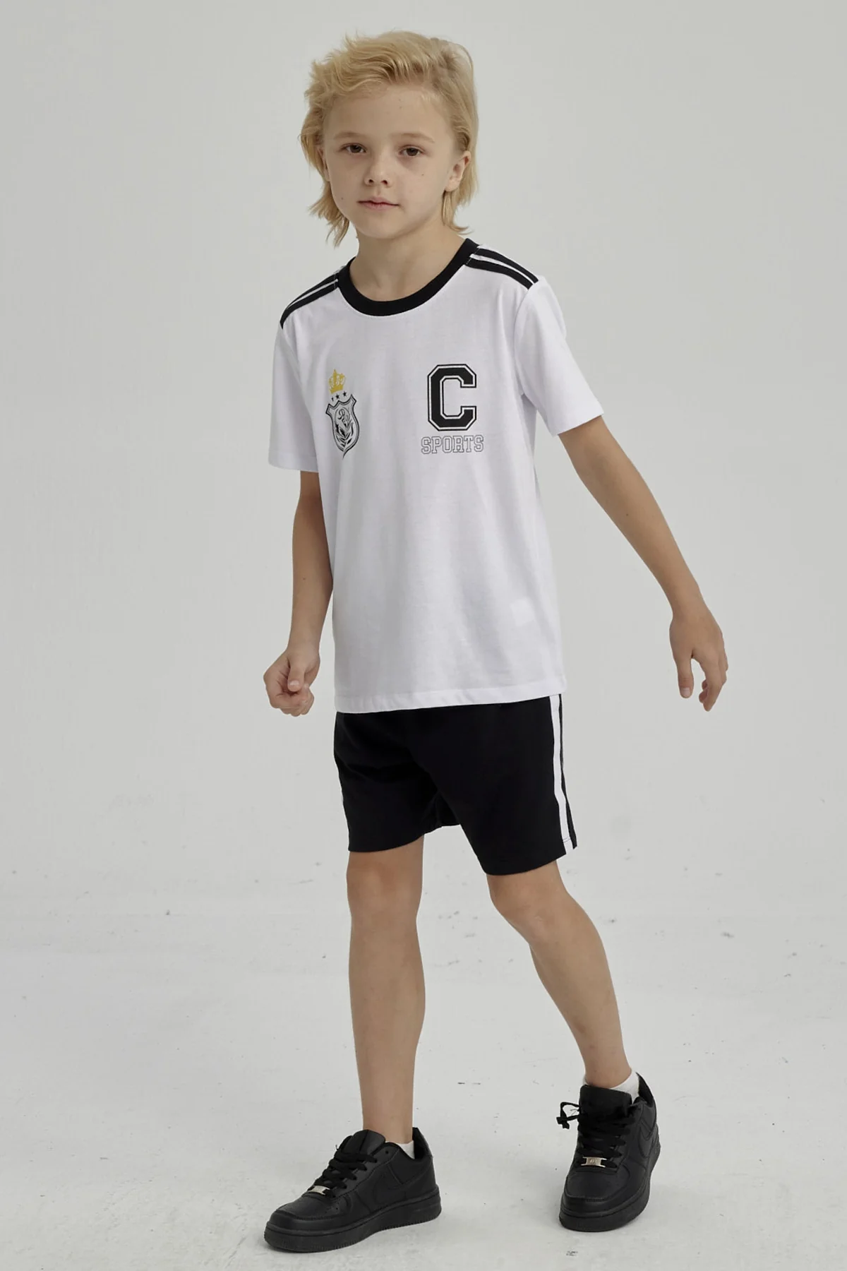 Pijama Niño Print Negro - Image 4