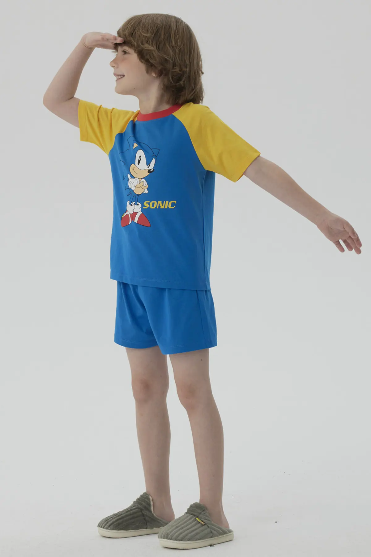 Pijama Niño Sonic Azulino - Image 3