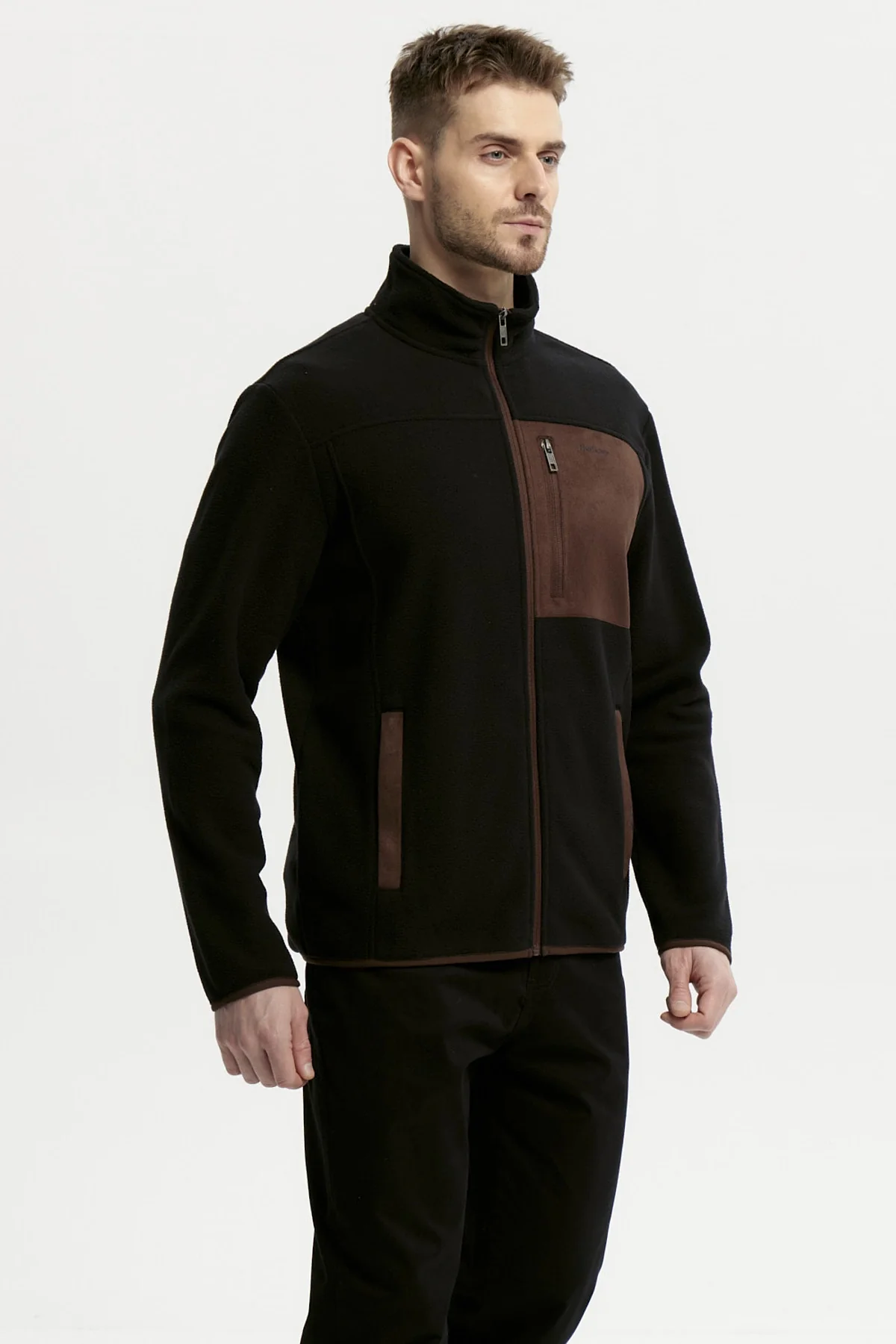 Polar Hombre Slim Cuello Con Cierre Negro - Image 2