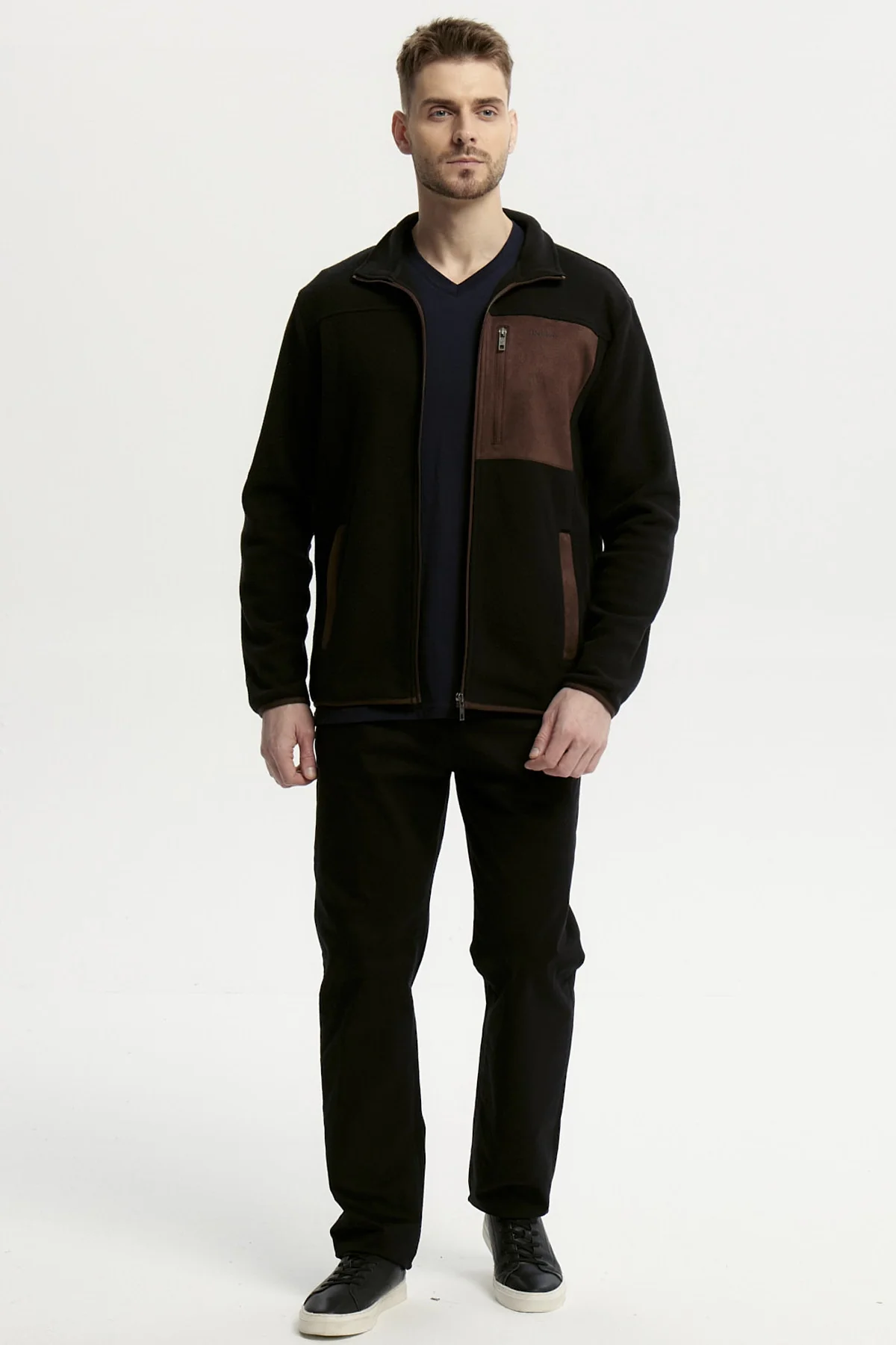 Polar Hombre Slim Cuello Con Cierre Negro - Image 4