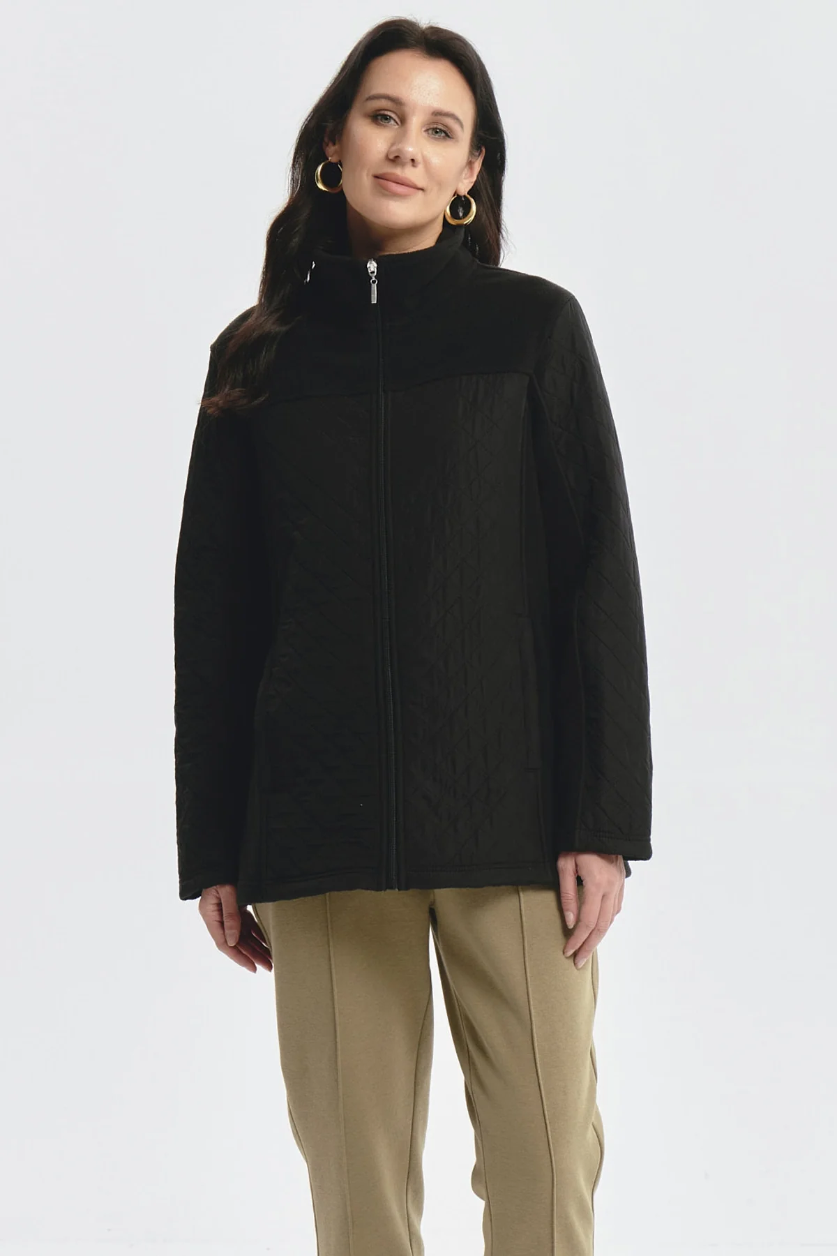 Polar Mujer Aplicación Taslan Negro - Image 2