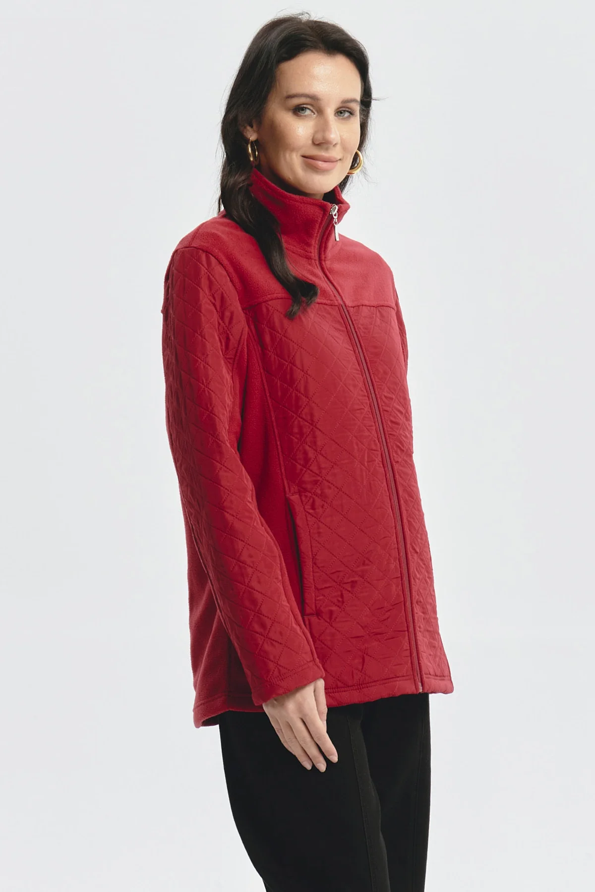 Polar Mujer Aplicación Taslan Rojo - Image 2